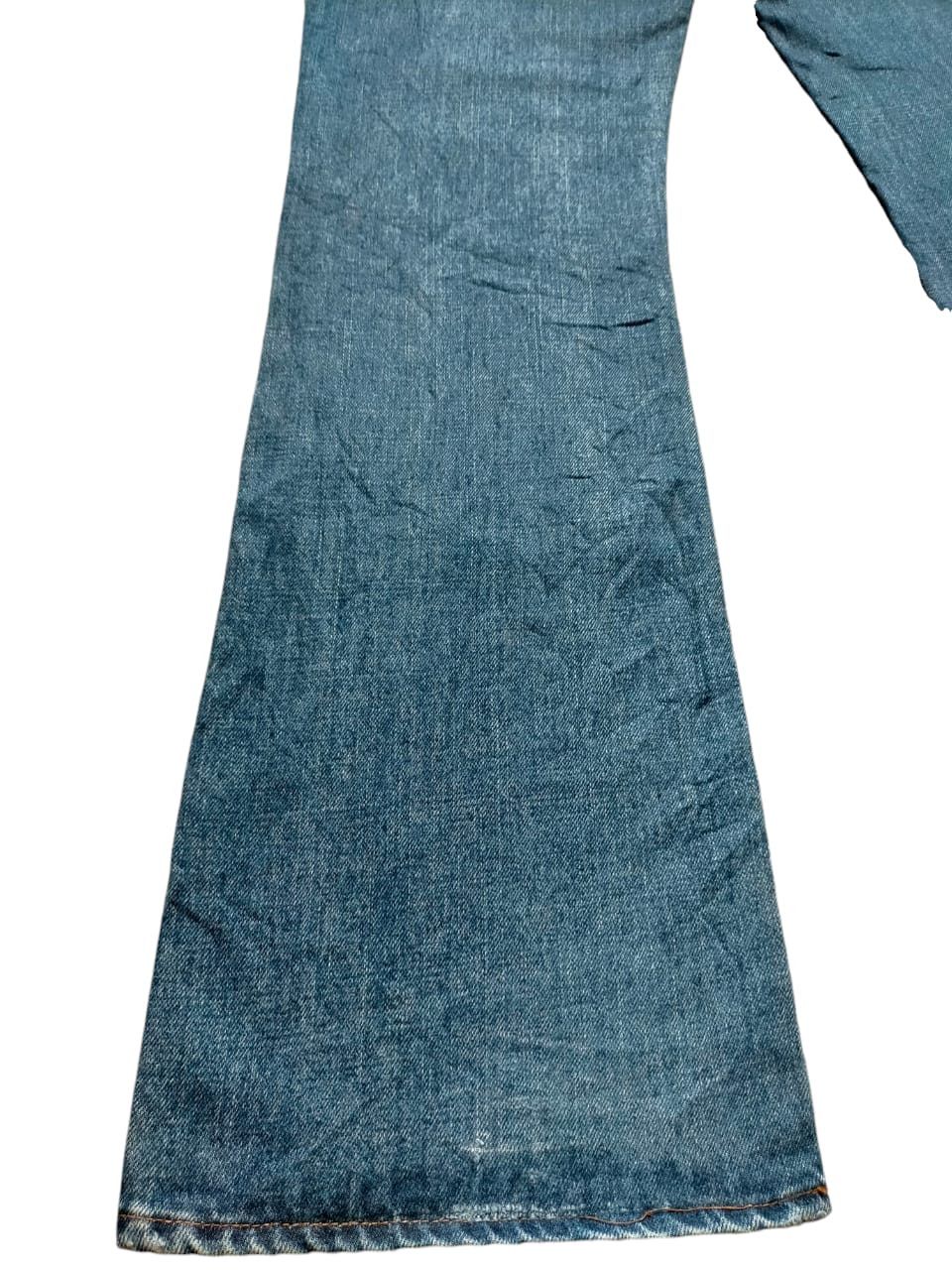 Japanese Brand Flare Jeans Bobson chesking Boot cut Denim Size US 31 - 16 Thumbnail