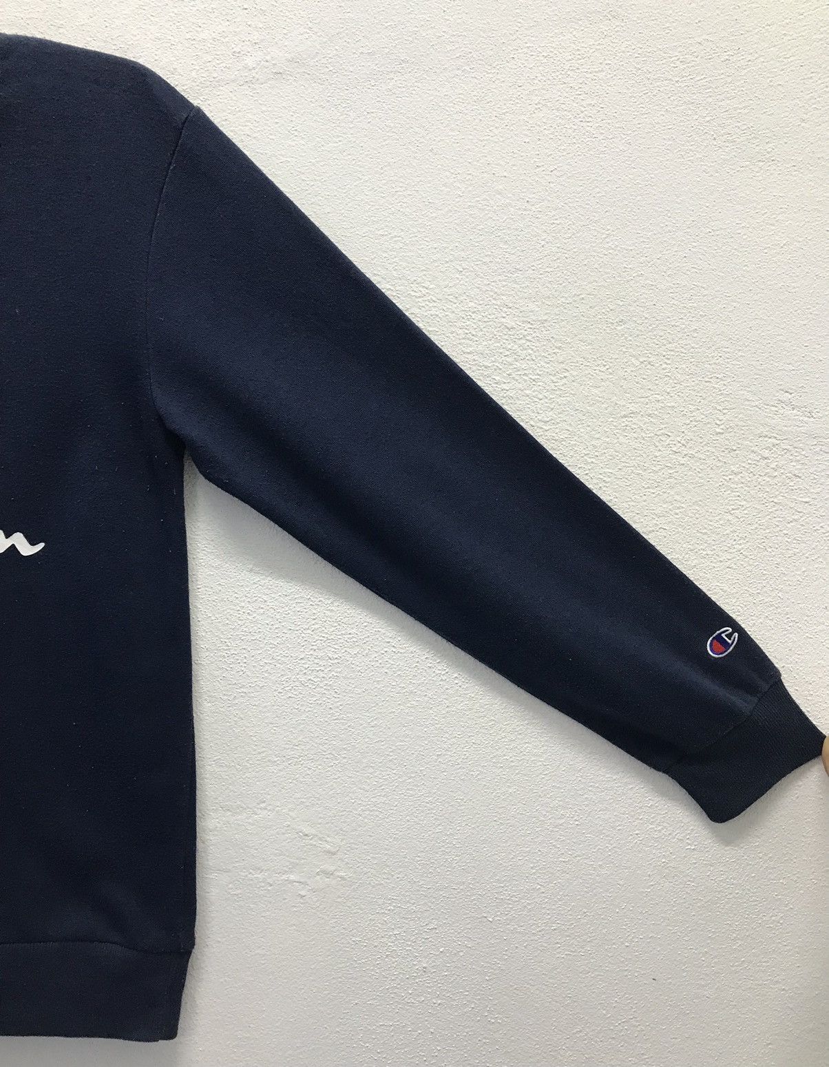 Champion × Vintage Vintage Champion Big Logo Sweatshirt Size US S / EU 44-46 / 1 - 4 Thumbnail