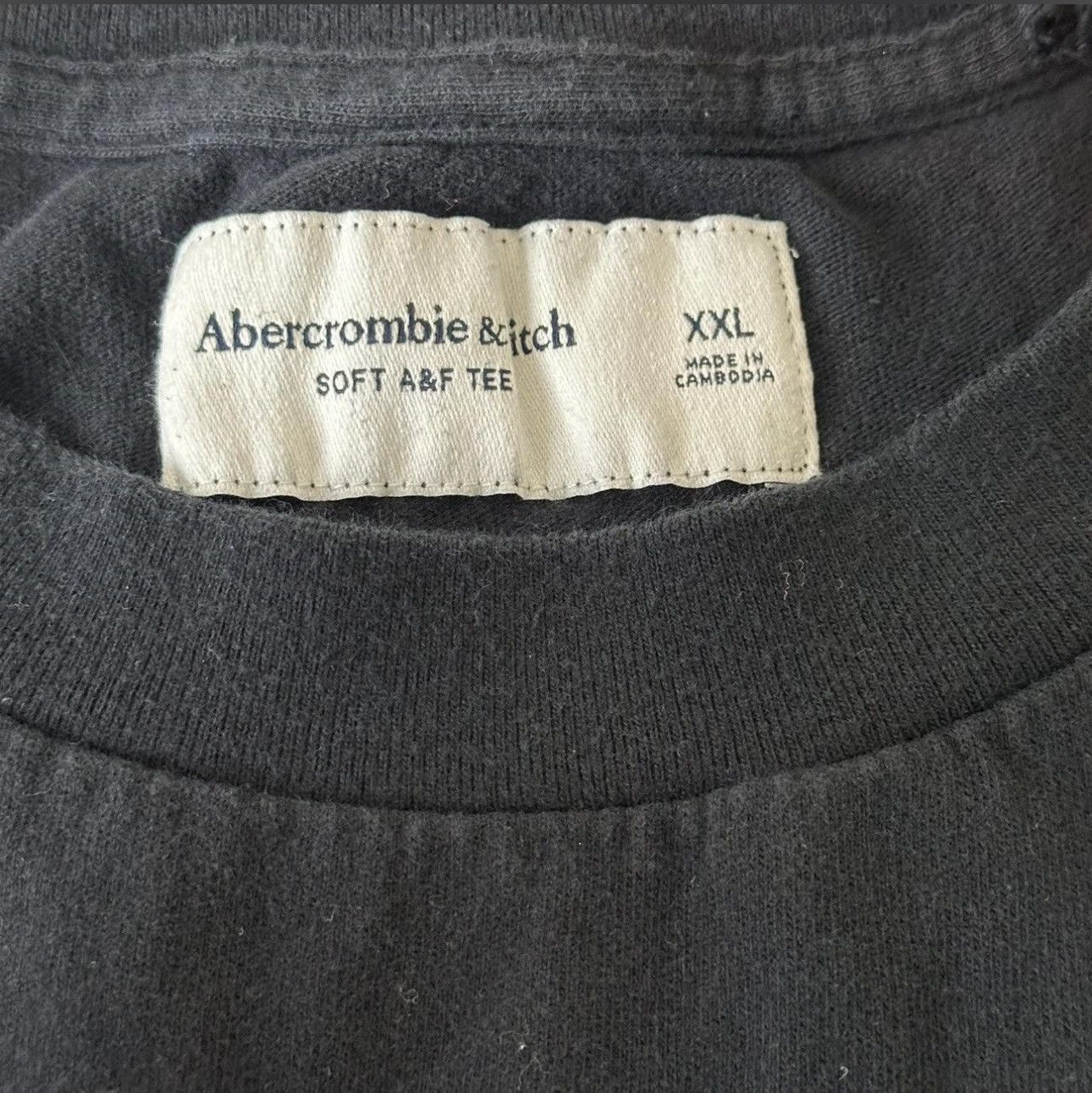 Abercrombie & Fitch Abercrombie & Fitch black long sleeve shirt Size US XXL / EU 58 / 5 - 2 Thumbnail