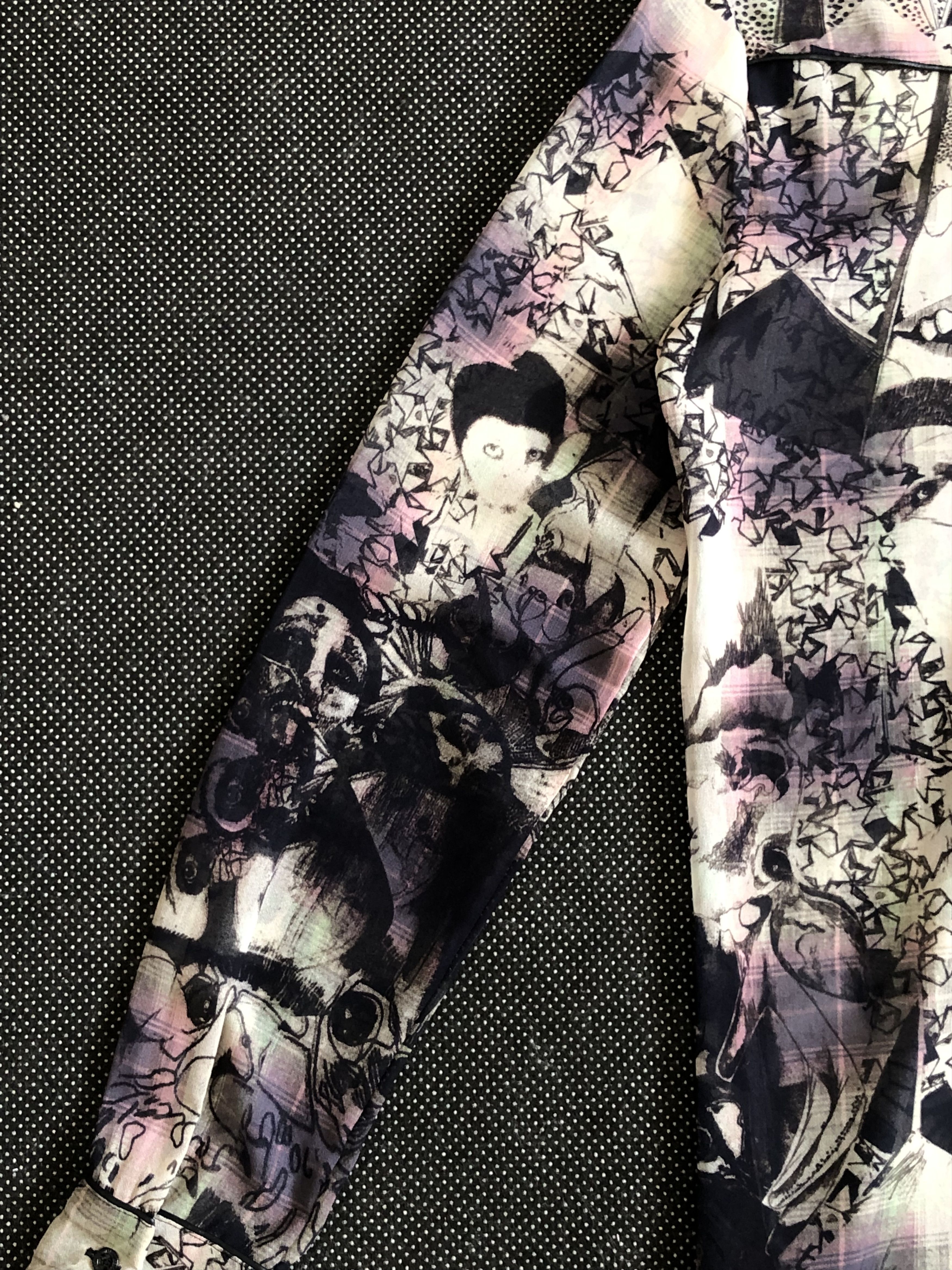 Diesel RARE🔥DIESEL SHEEPSKIN PIPELINE PAPERTHIN HORROR JUNJI ITO Size M / US 6-8 / IT 42-44 - 14 Thumbnail