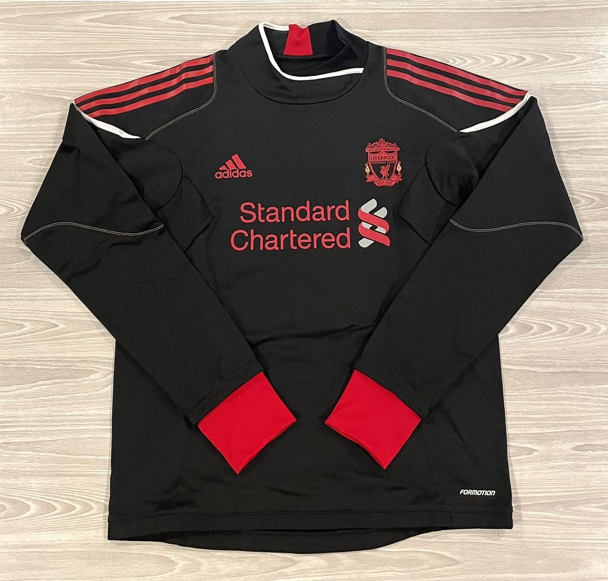 Adidas 2010 Liverpool Goalkeeper Soccer Jersey Men's Large