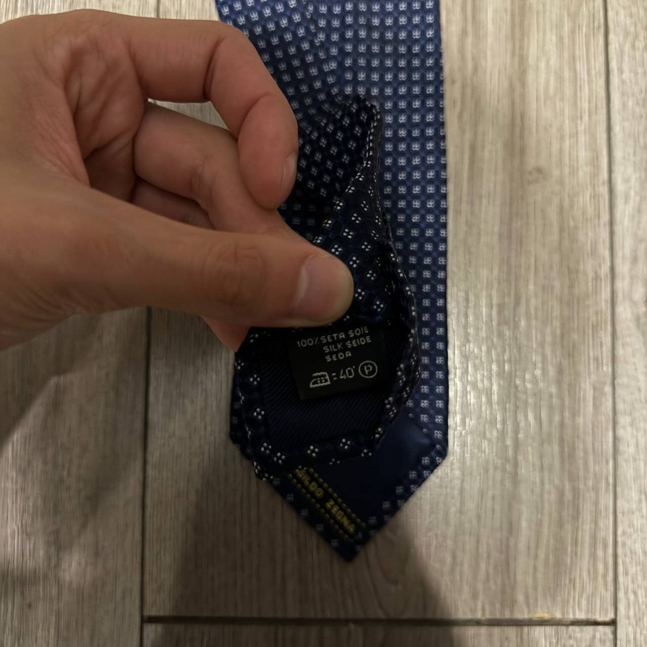 Ermenegildo Zegna Ermengildo zegna Tie mens Silk Size ONE SIZE - 3 Thumbnail
