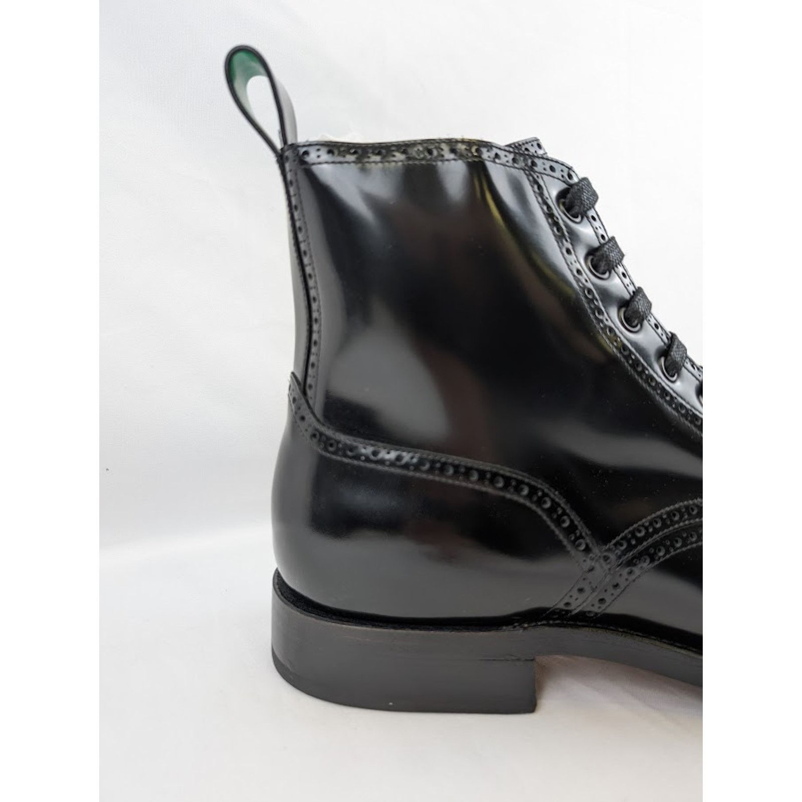Bottega Veneta o1rshd1 Gloss Vinyl Wardrobe Ankle Boots in Black Size US 8 / EU 41 - 4 Thumbnail