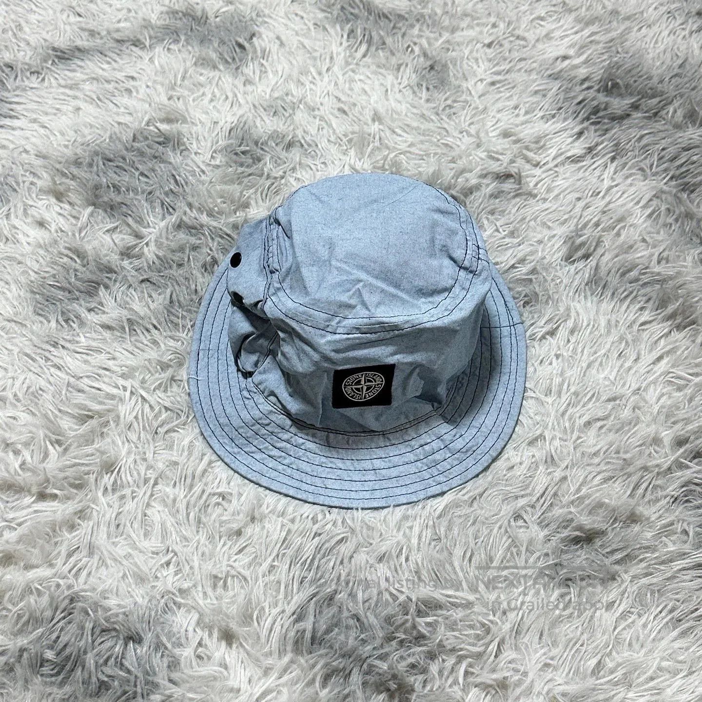Stone Island stone island fishermen hat in light gray. Size ONE SIZE - 1 Thumbnail