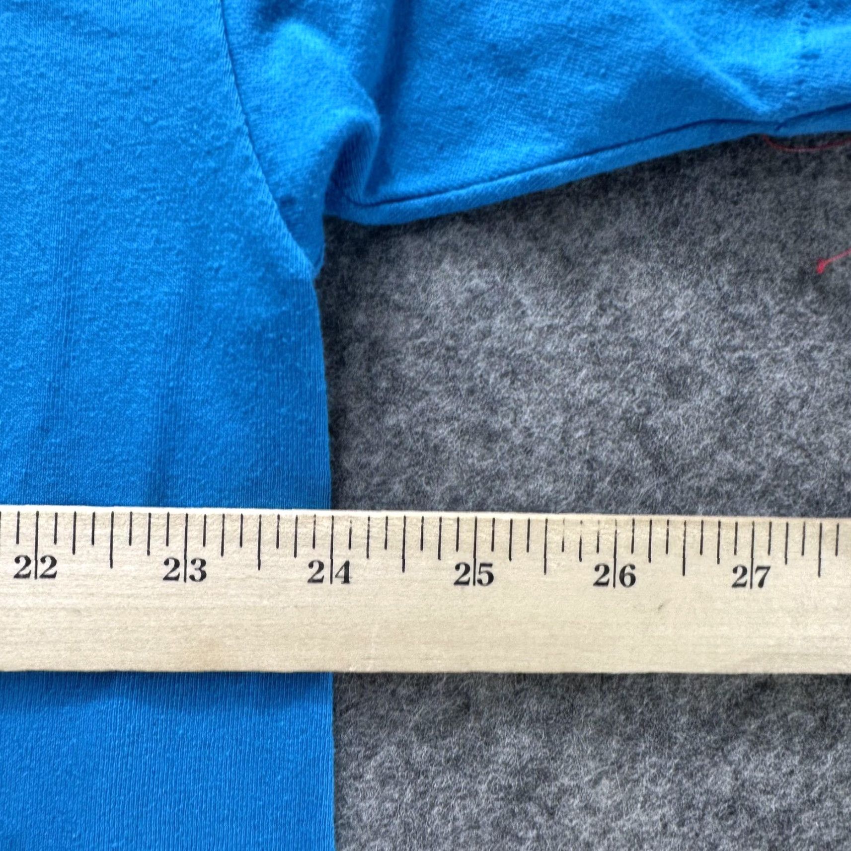 Hanes VINTAGE Hanes Shirt Mens XL Blue Heavyweight 50/50 Number 9 Graphic Made USA 90s Size US XL / EU 56 / 4 - 6 Thumbnail