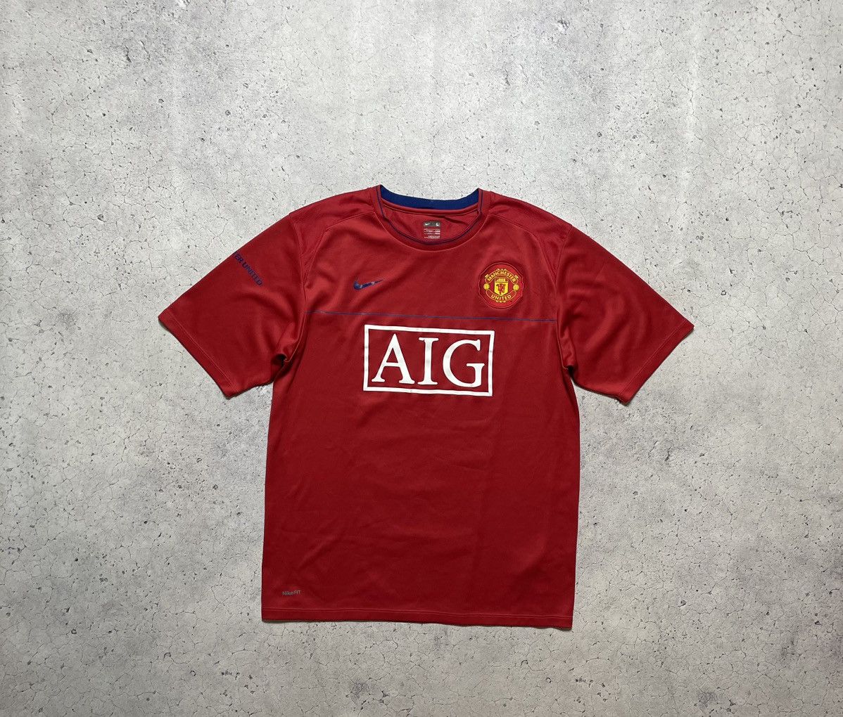 Nike Vintage Nike FC Manchester United Soccer Jersey Y2K Size US L / EU 52-54 / 3 - 1 Thumbnail