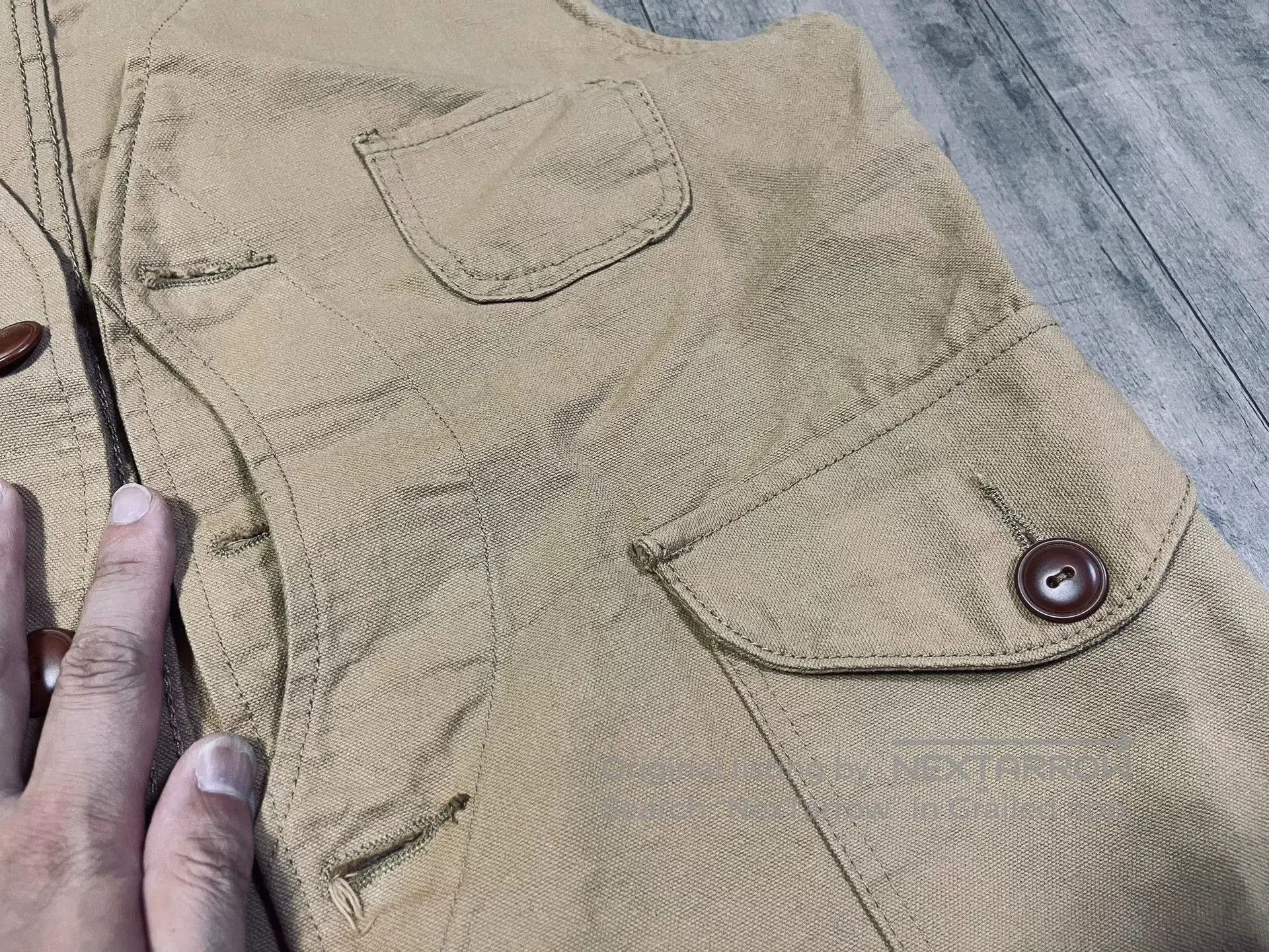 RRL Ralph Lauren RRL Vintage Workwear Vest. Size US M / EU 48-50 / 2 - 2 Thumbnail