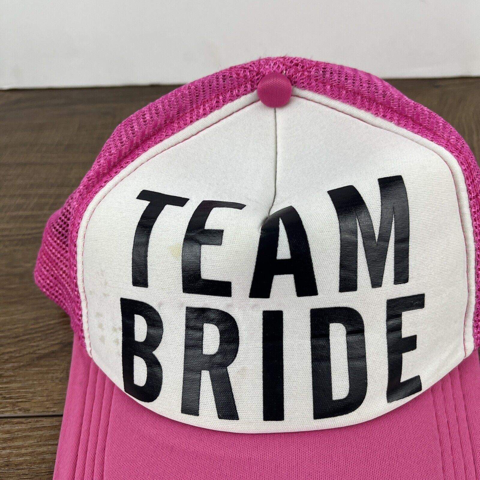 Other Team Bride Hat Bride Snapback Pink Hat Adjustable Adult Size Size ONE SIZE - 8 Thumbnail