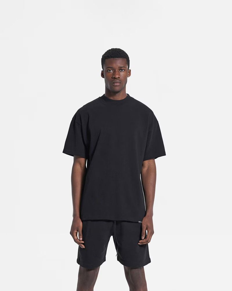 Represent Clo. Black Blank Oversized T-Shirt Size US XL / EU 56 / 4 - 2 Thumbnail