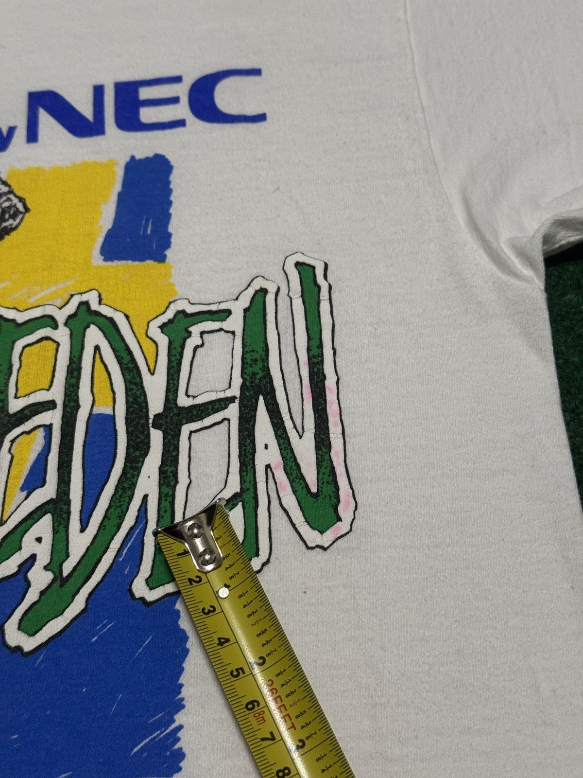Vintage USTA Tennis USA Ceasars Palace 90s Davis Cup 21x32 T Shirt Size US L / EU 52-54 / 3 - 7 Thumbnail