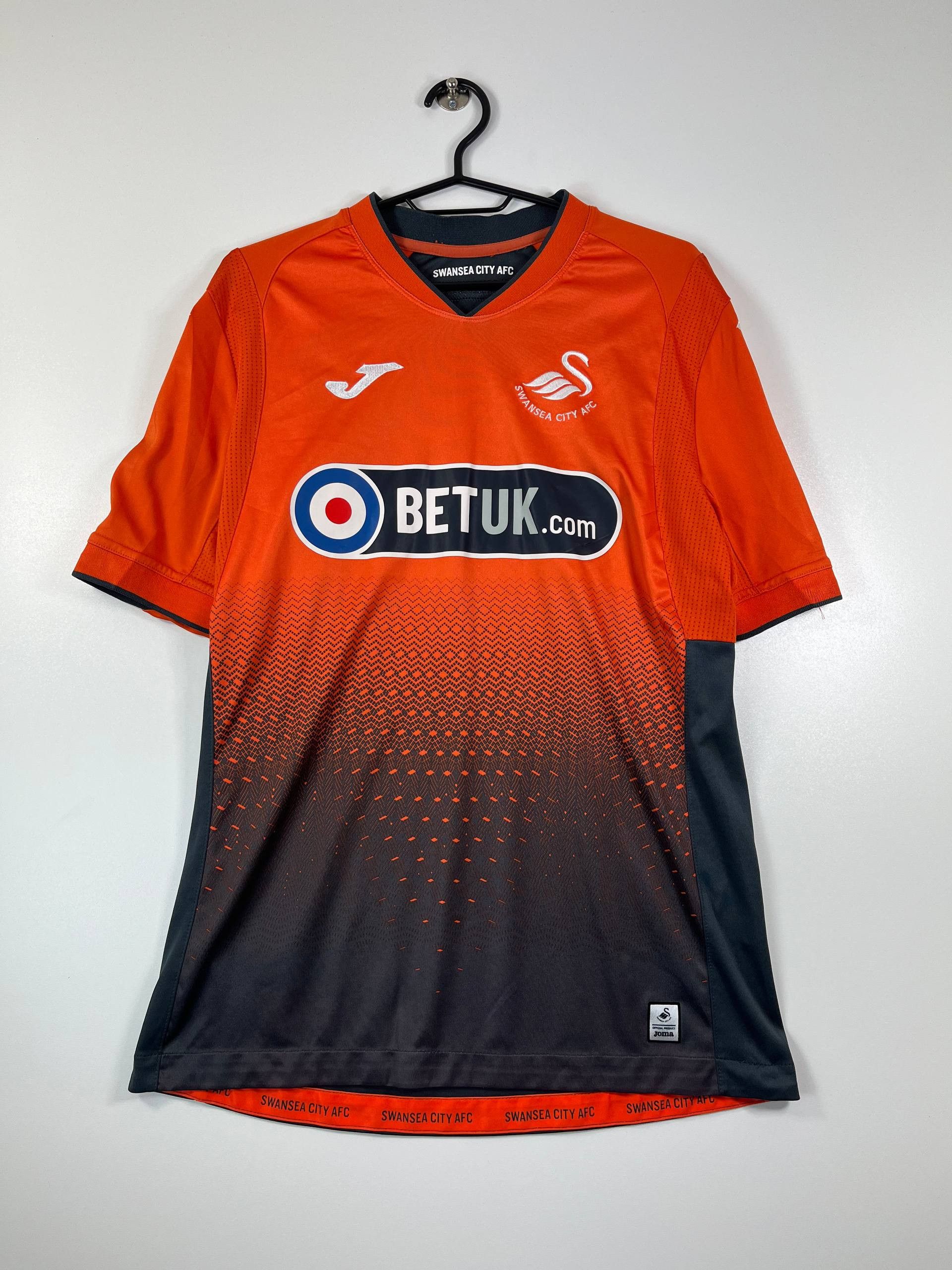 Joma Swansea City 2018 2019 Away Shirt Joma Championship Size M Size US M / EU 48-50 / 2 - 1 Thumbnail