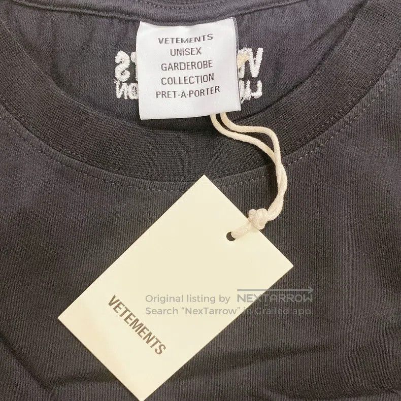 Vetements Vetements Long-Sleeve Embroidered Short L Size US L / EU 52-54 / 3 - 5 Thumbnail