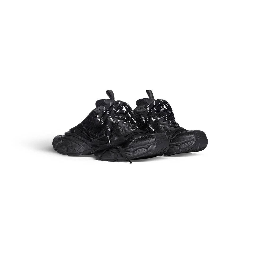 Balenciaga o1bcso1str0426 3XL Mules in Black Size US 9 / IT 39 - 2 Thumbnail