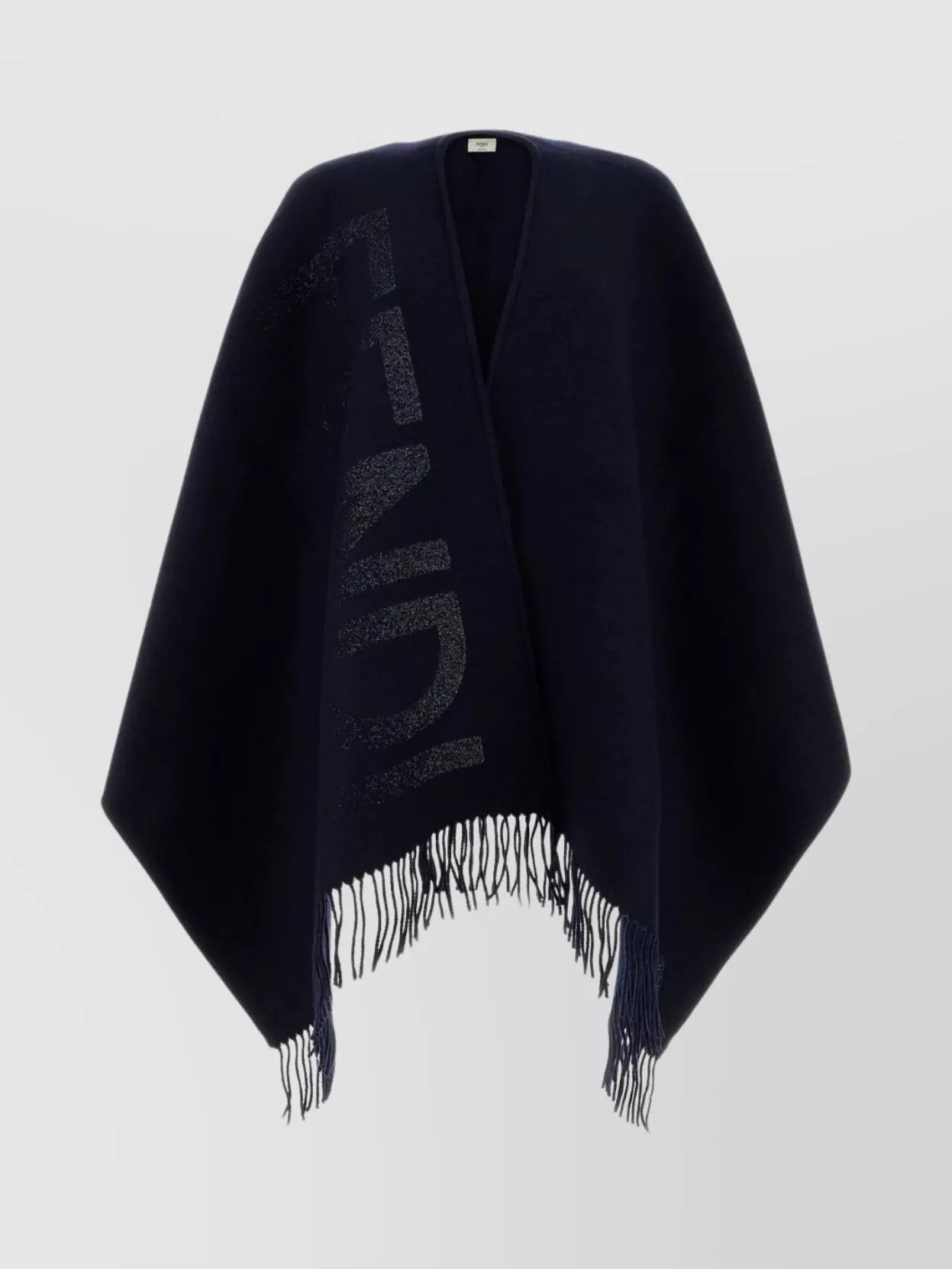 Fendi o1loc1c0824 Size: OS / Poncho in Blue Size S / US 4 / IT 40 - 1 Thumbnail