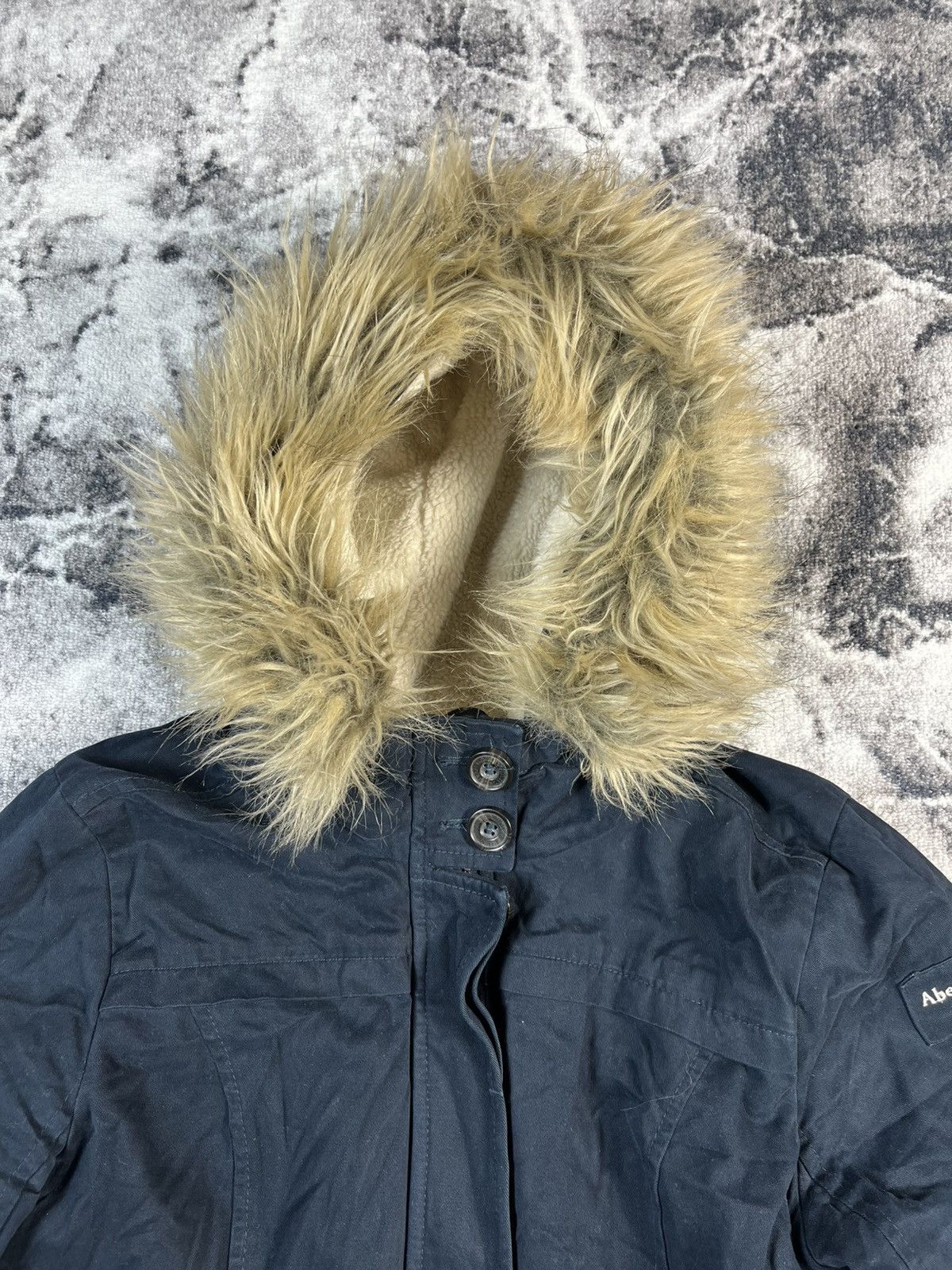 Abercrombie & Fitch Abercrombie & Fitch Fur Jacket Size L / US 10 / IT 46 - 4 Thumbnail