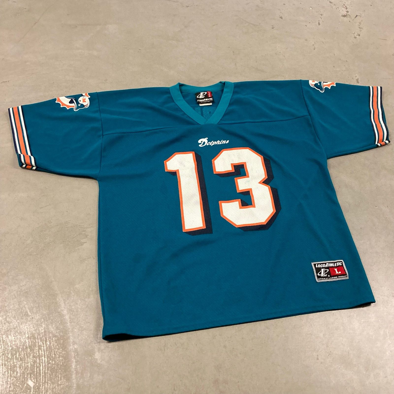 Logo Athletic 90s logo athletic Dan Marino Miami dolphins jersey Size US L / EU 52-54 / 3 - 1 Thumbnail