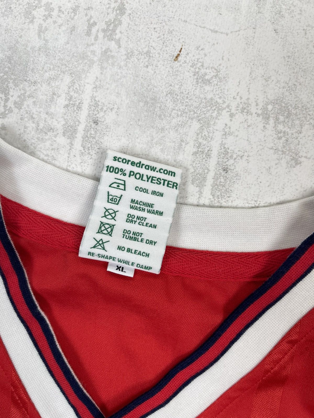 Other Paul Merson Signed Arsenal 1988/90 Home Retro Jersey JVC Size US XL / EU 56 / 4 - 6 Thumbnail