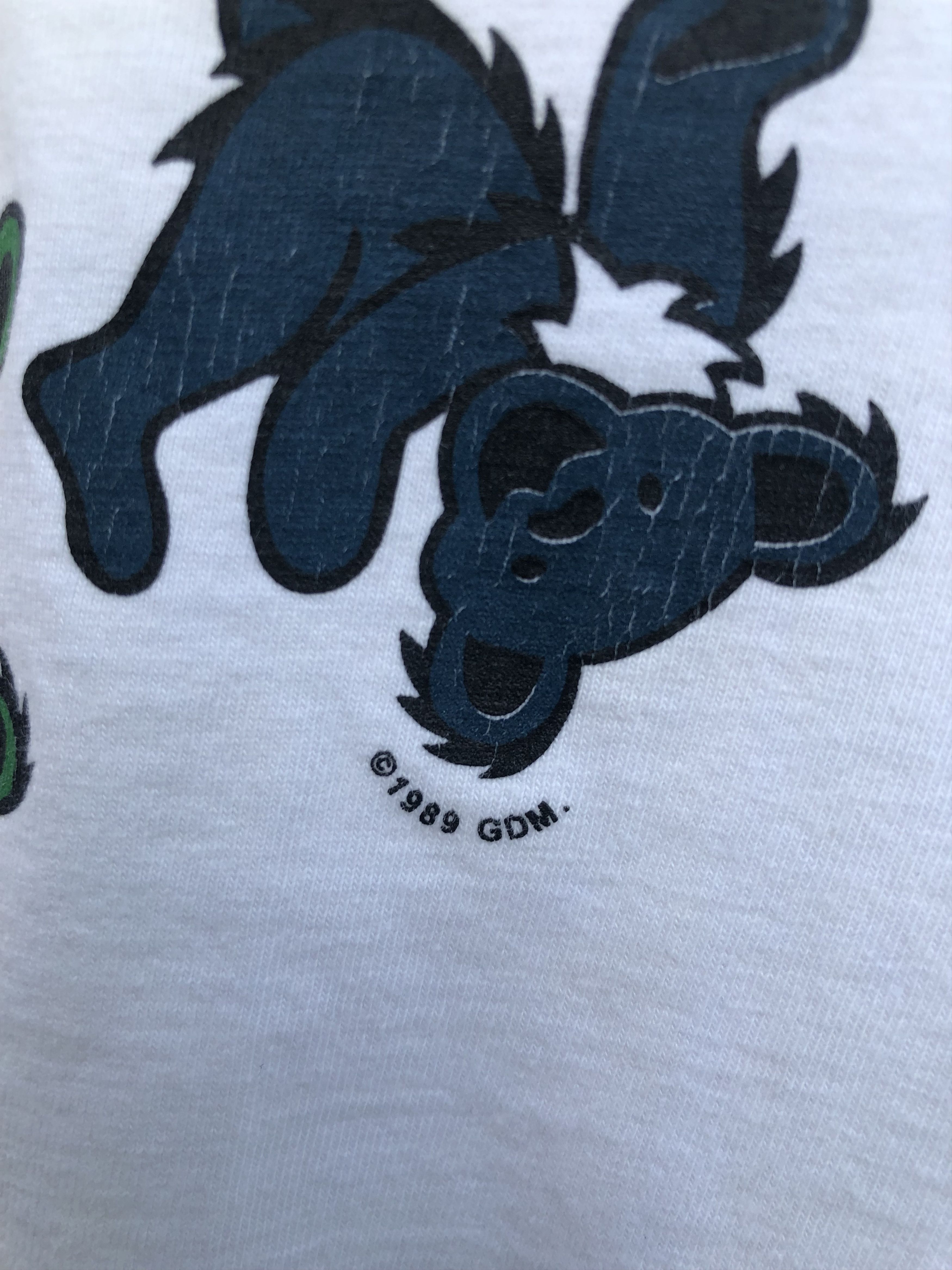 Band Tees Vintage 90s Grateful Dead "Dancing Bear" Tee Size US S / EU 44-46 / 1 - 4 Thumbnail