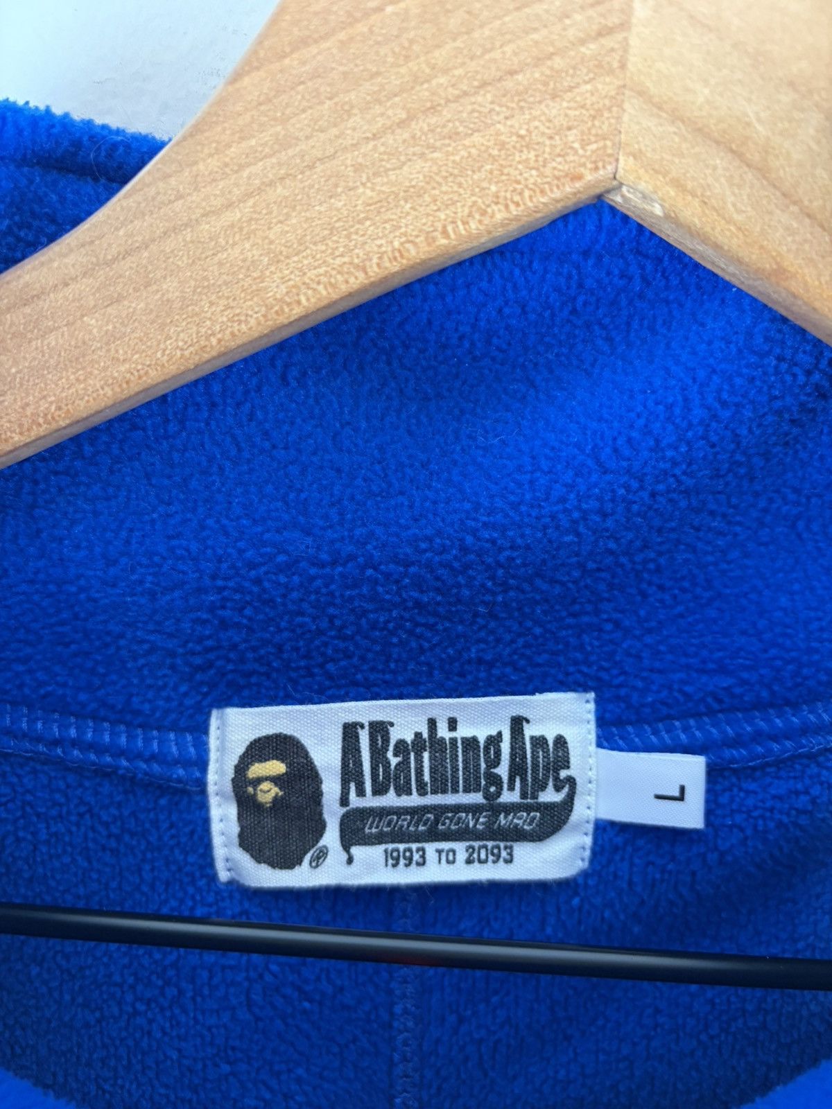 Bape Bape Fleece Jacket Size US L / EU 52-54 / 3 - 6 Thumbnail