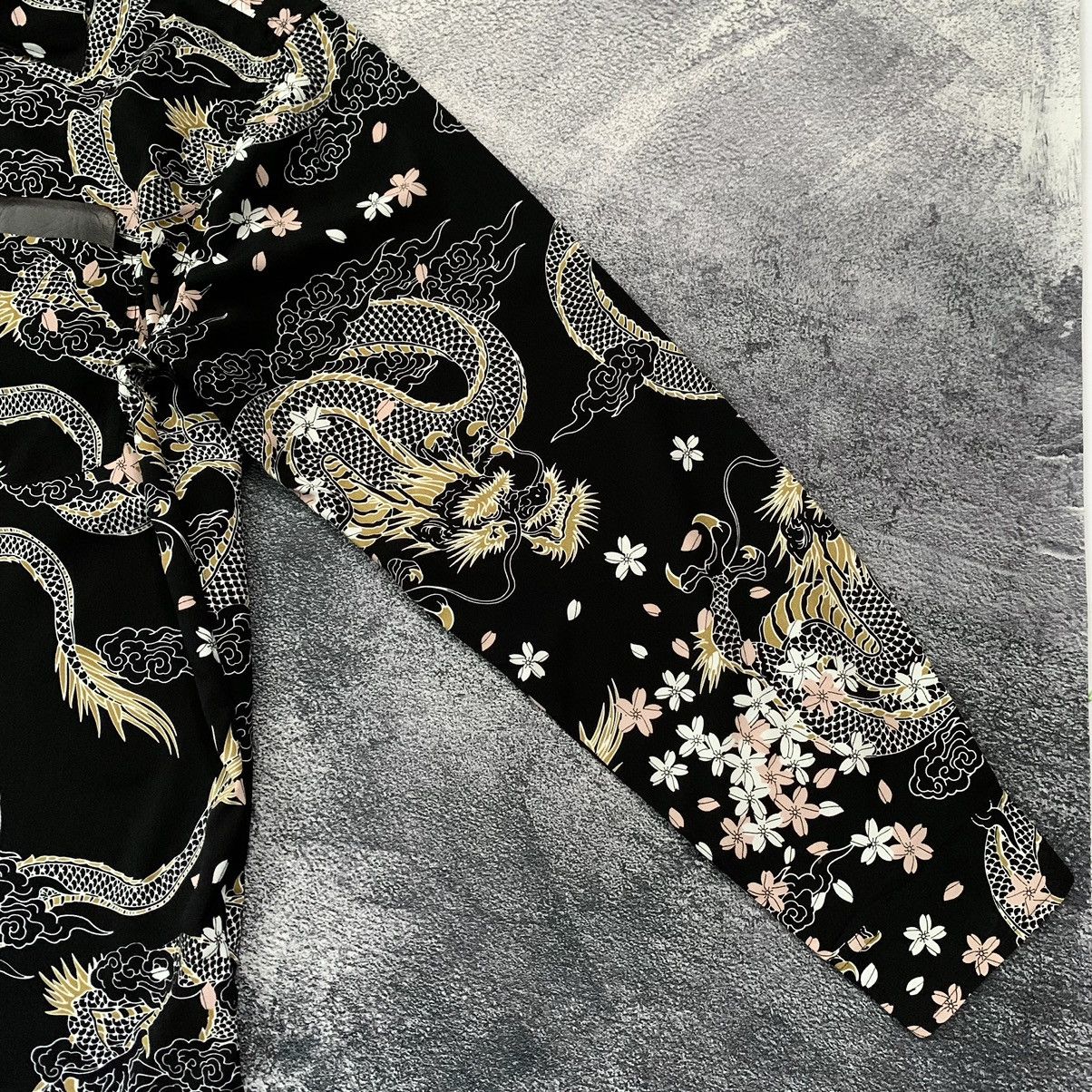 Japanese Brand Japanese Traditional Flying dragon Shirt Size US XL / EU 56 / 4 - 9 Thumbnail