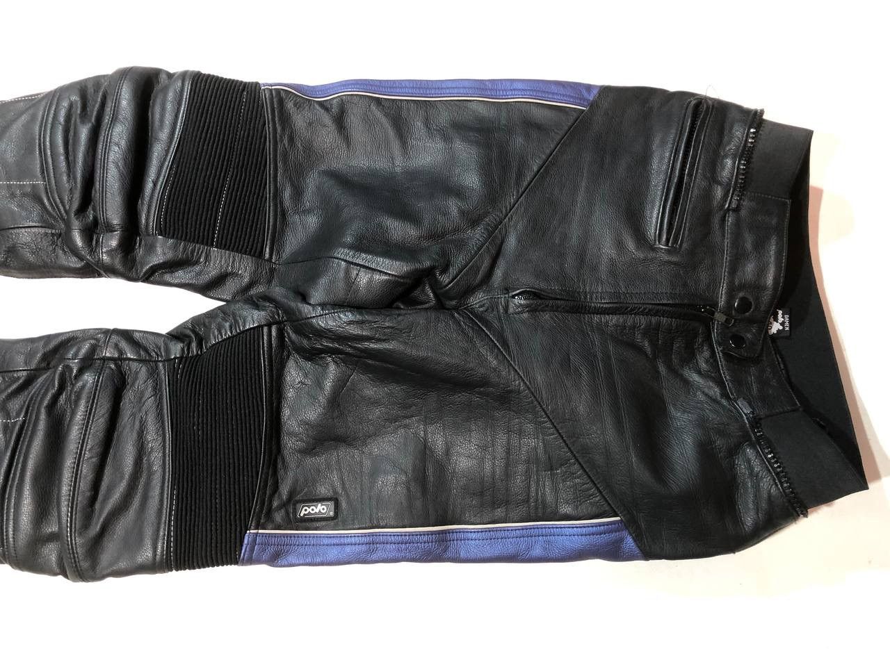 Other Polo Racing Moto Leather Pants Vintage Size US 30 / EU 46 - 4 Thumbnail