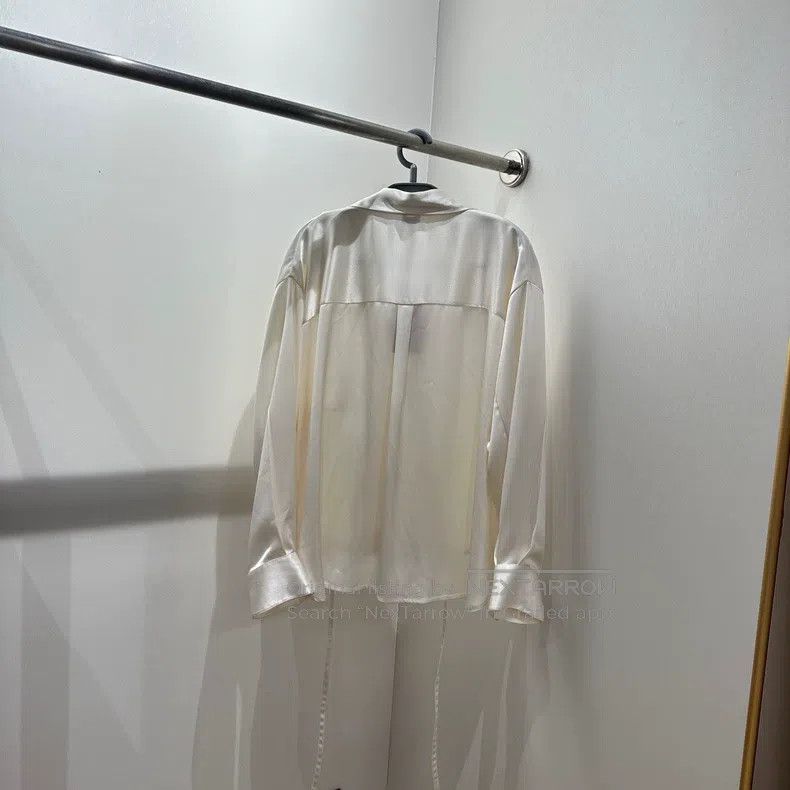Loewe Loewe Logo Embroidered Ribbon Shirt Size XS / US 0-2 / IT 36-38 - 2 Thumbnail