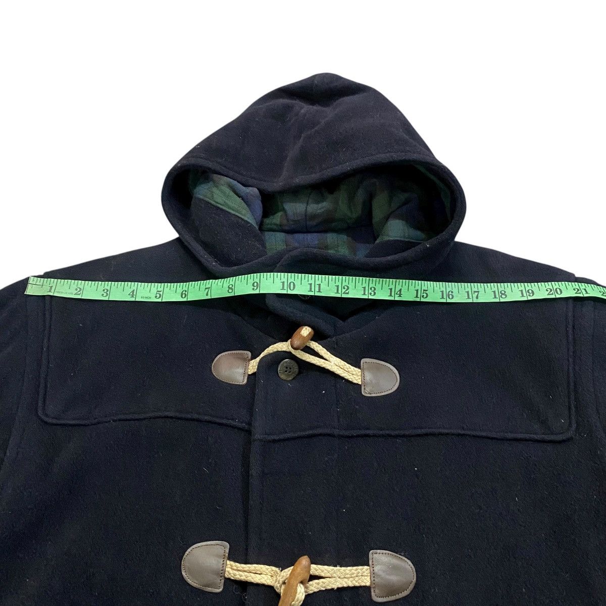 Lacoste Lacoste Wool Duffle Coat Size 3 (Fit L) Black Colour Size US L / EU 52-54 / 3 - 17 Thumbnail