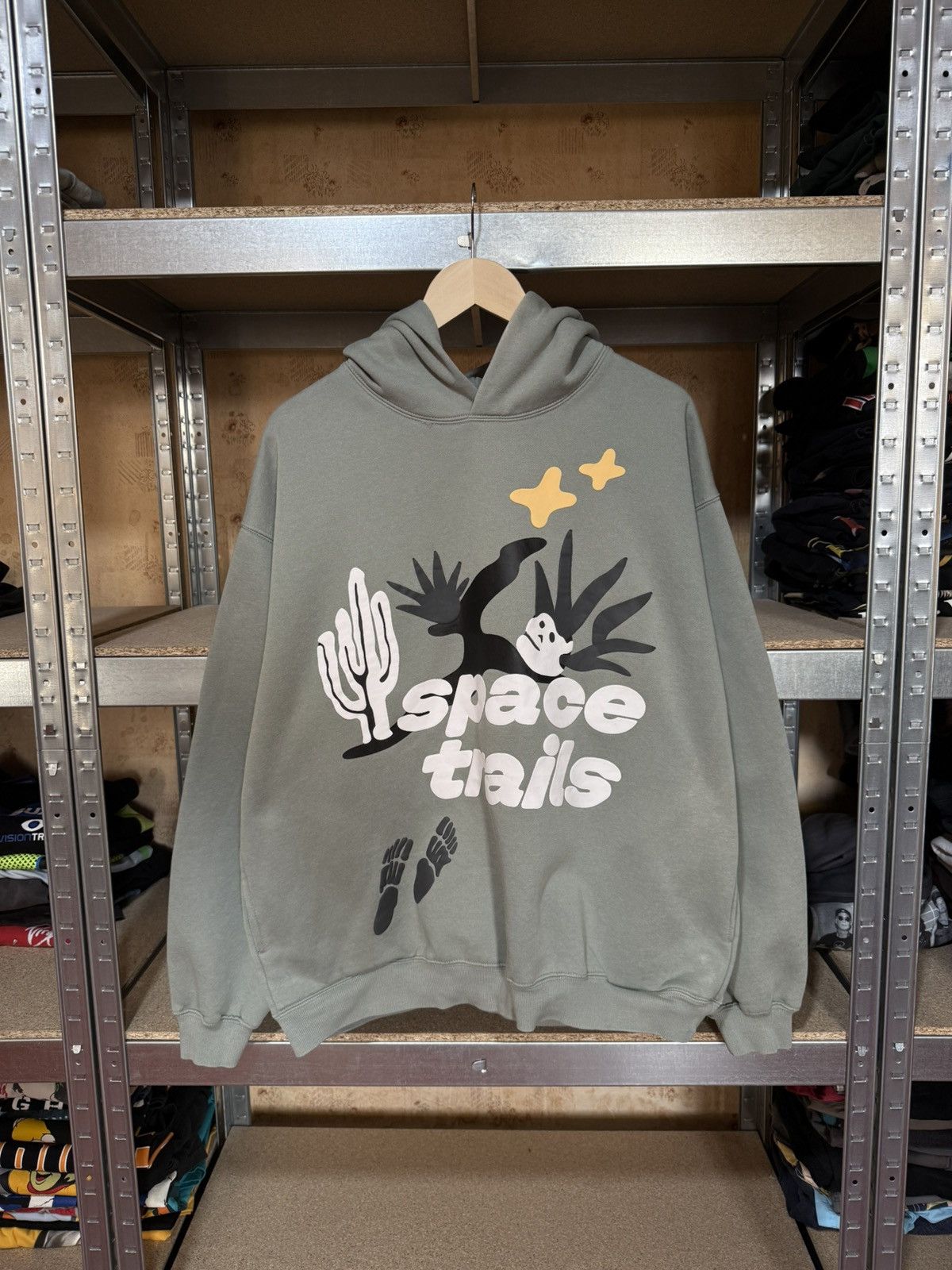 Broken Planet × Designer Rare Broken Planet Space Trails Rap Hoodie Y2K Hype Size US XL / EU 56 / 4 - 1 Thumbnail
