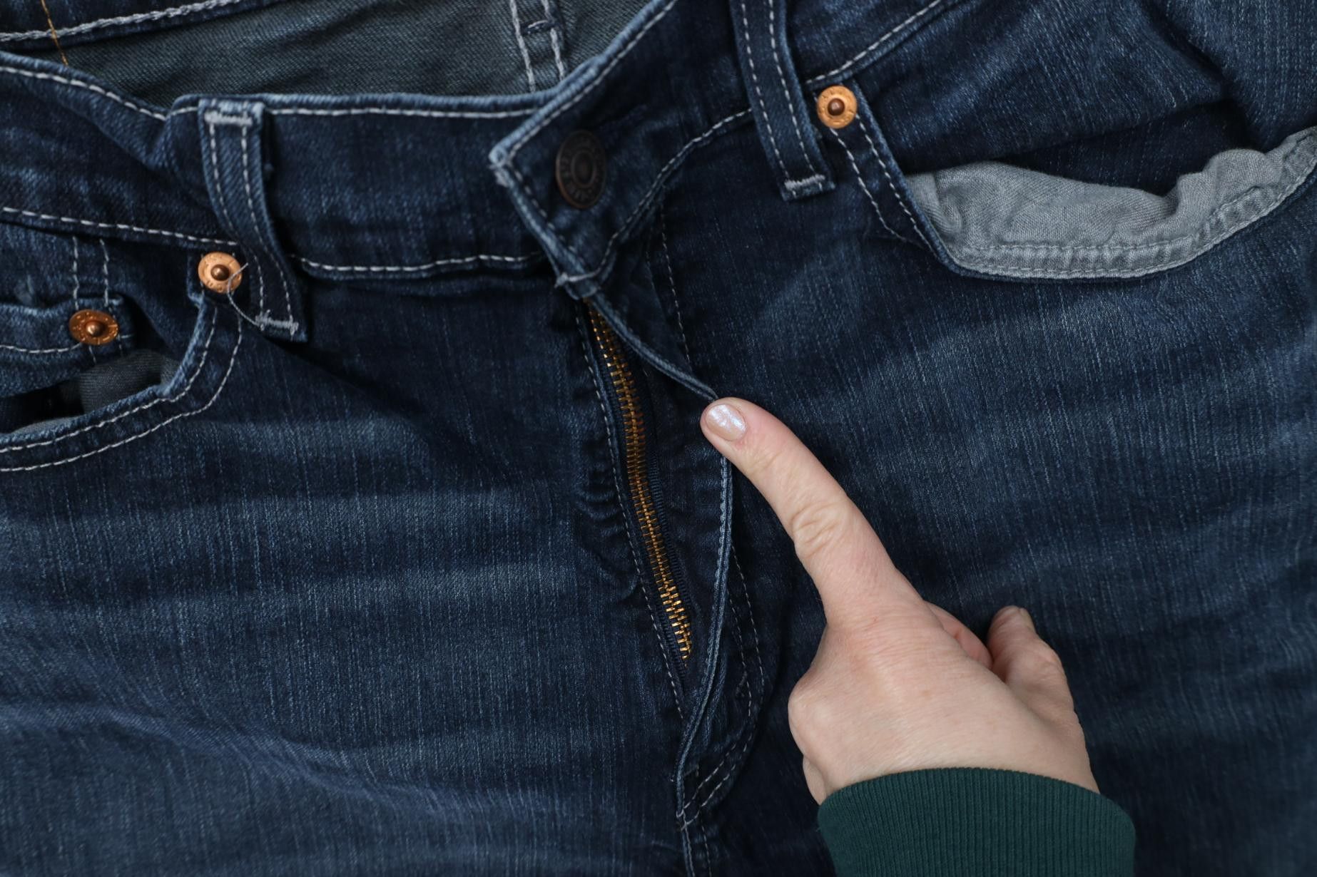 Levi's Vintage Y2K Levis 505 Regular Straight Leg Denim Jeans Blue Size US 36 / EU 52 - 6 Thumbnail