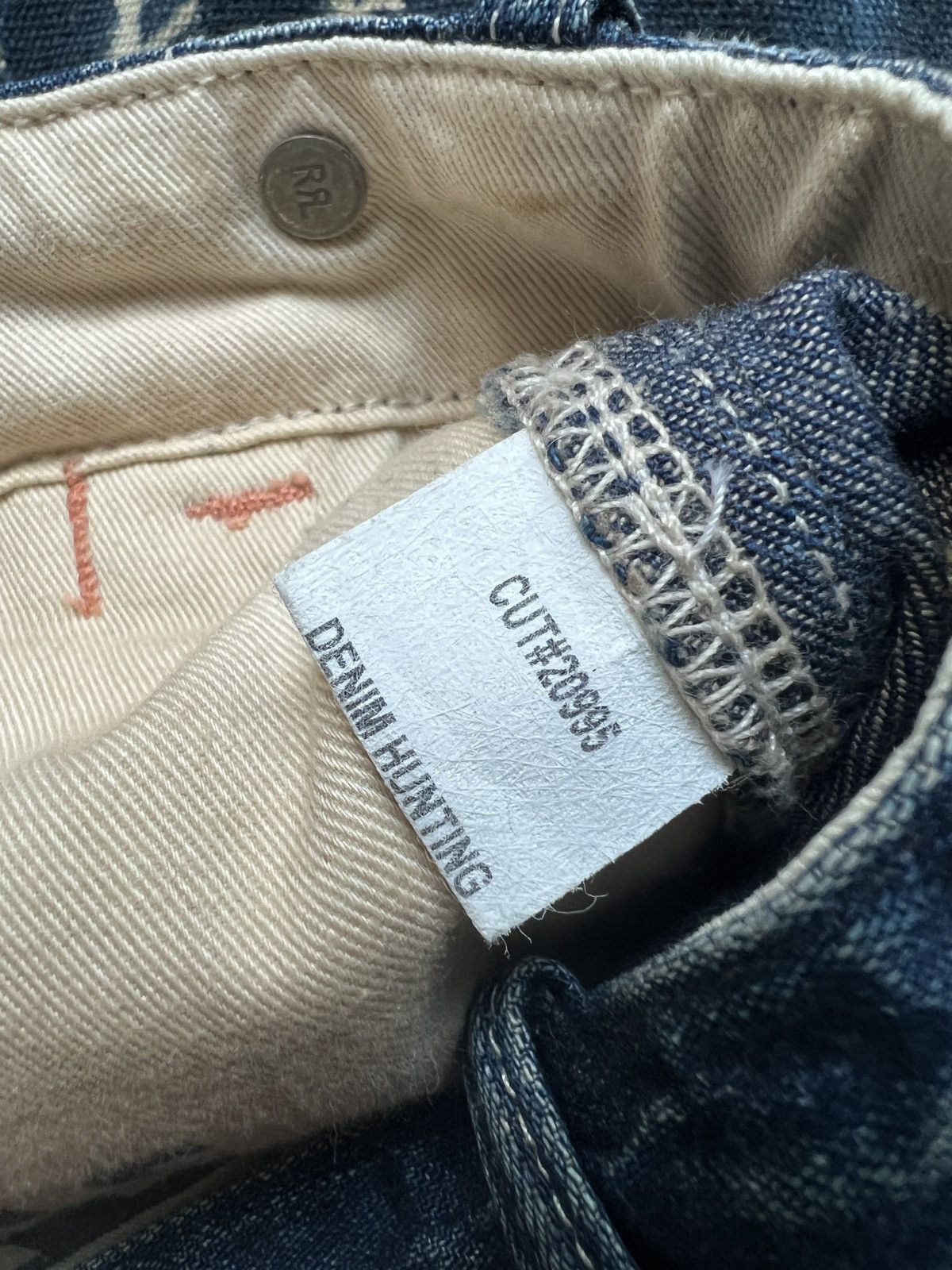 RRL Ralph Lauren RRL Double RL Denim Hunting Jeans Size US 32 / EU 48 - 15 Thumbnail