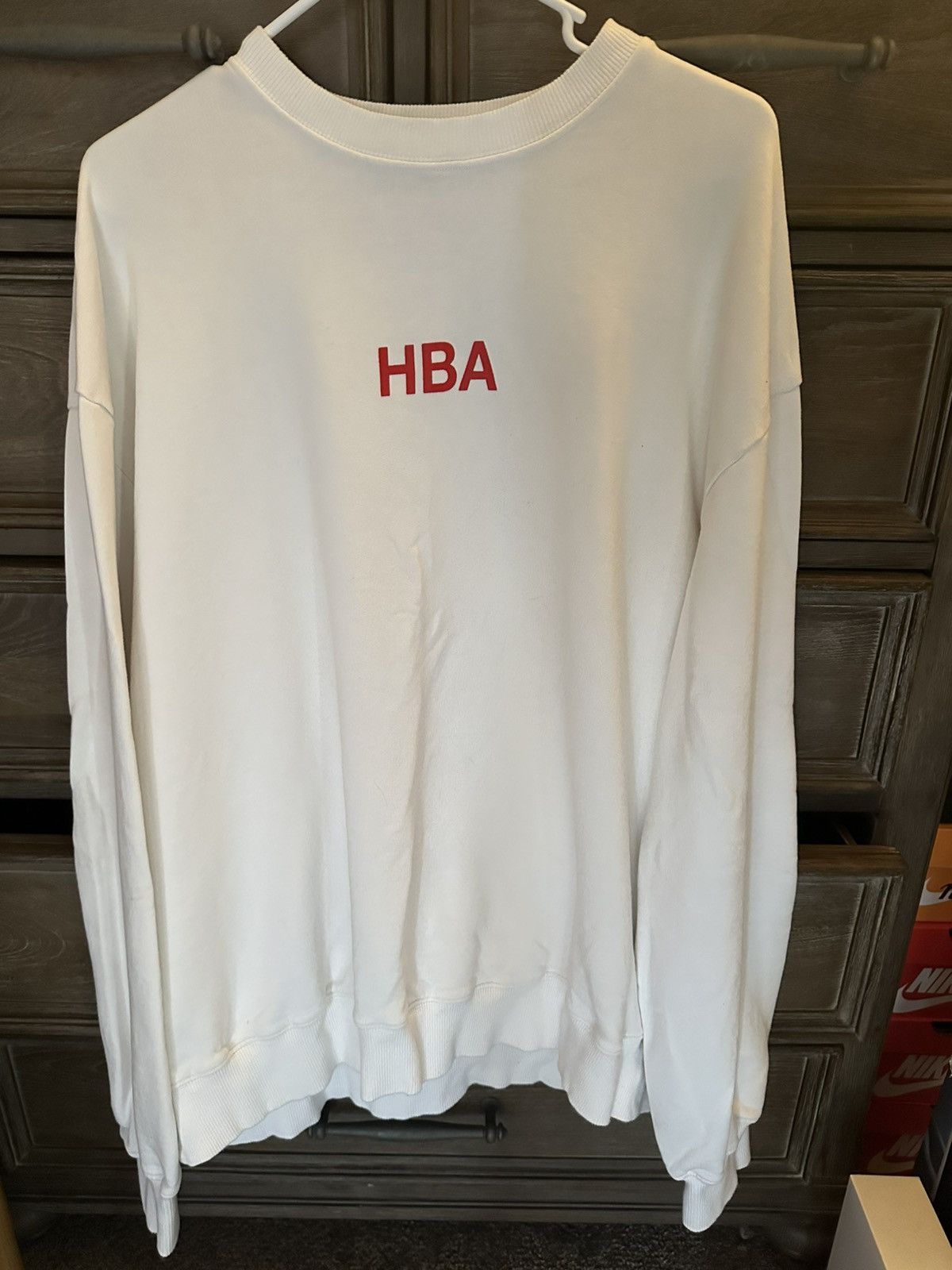 Hood By Air White Crewneck