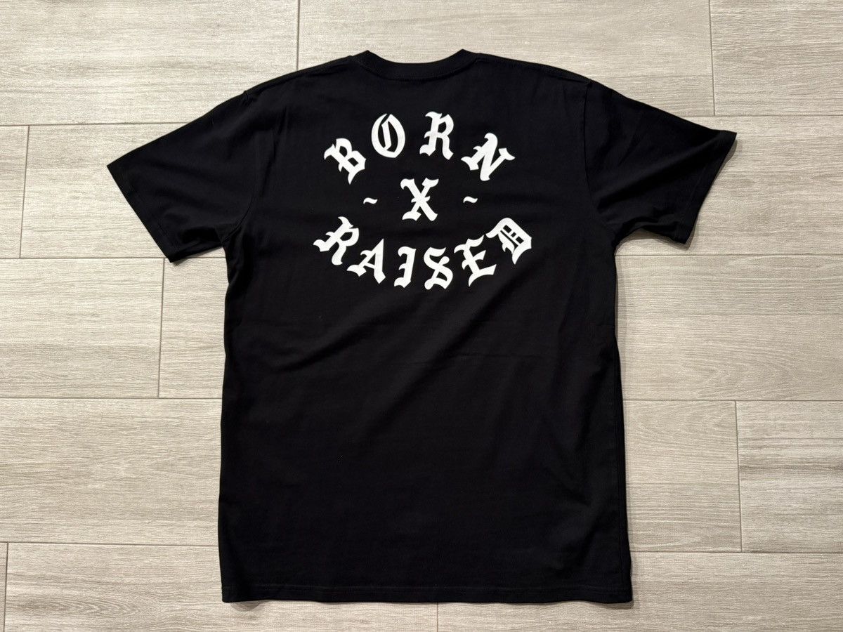Born X Raised BORN X RAISED Rocker Tee T-Shirt Black White Sz L Large Used Size US L / EU 52-54 / 3 - 5 Thumbnail