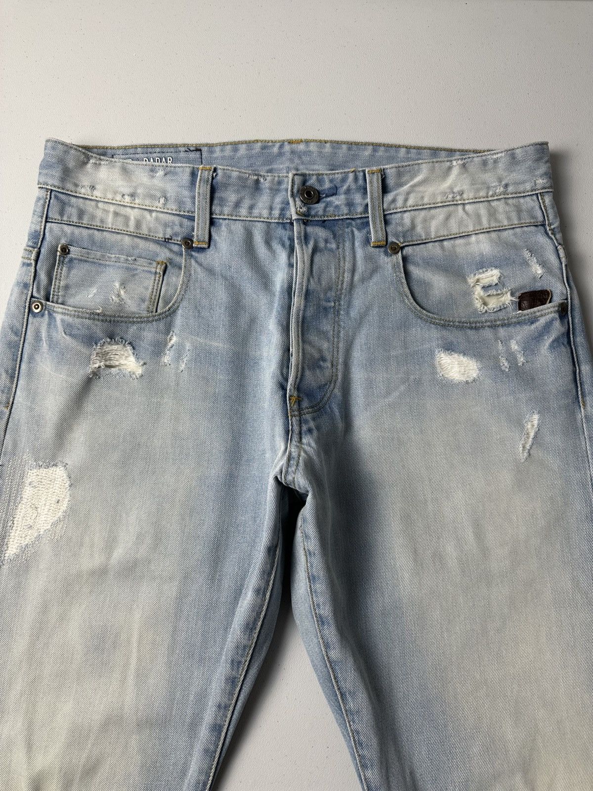 G-Star G-star Radar Tapered Avant Garde Jeans Denim Size US 33 - 6 Thumbnail