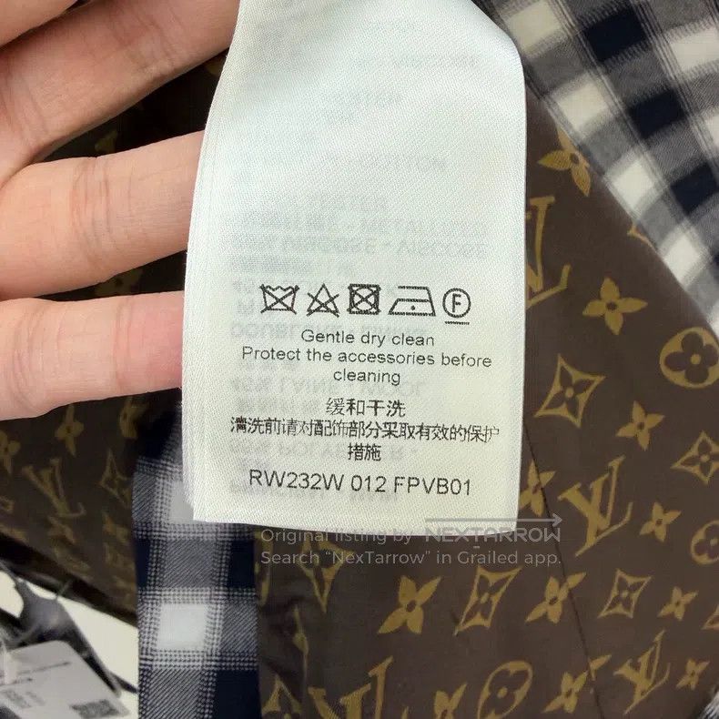 Louis Vuitton Louis Vuitton Plaid single-breasted blazer Size XS / US 0-2 / IT 36-38 - 7 Thumbnail