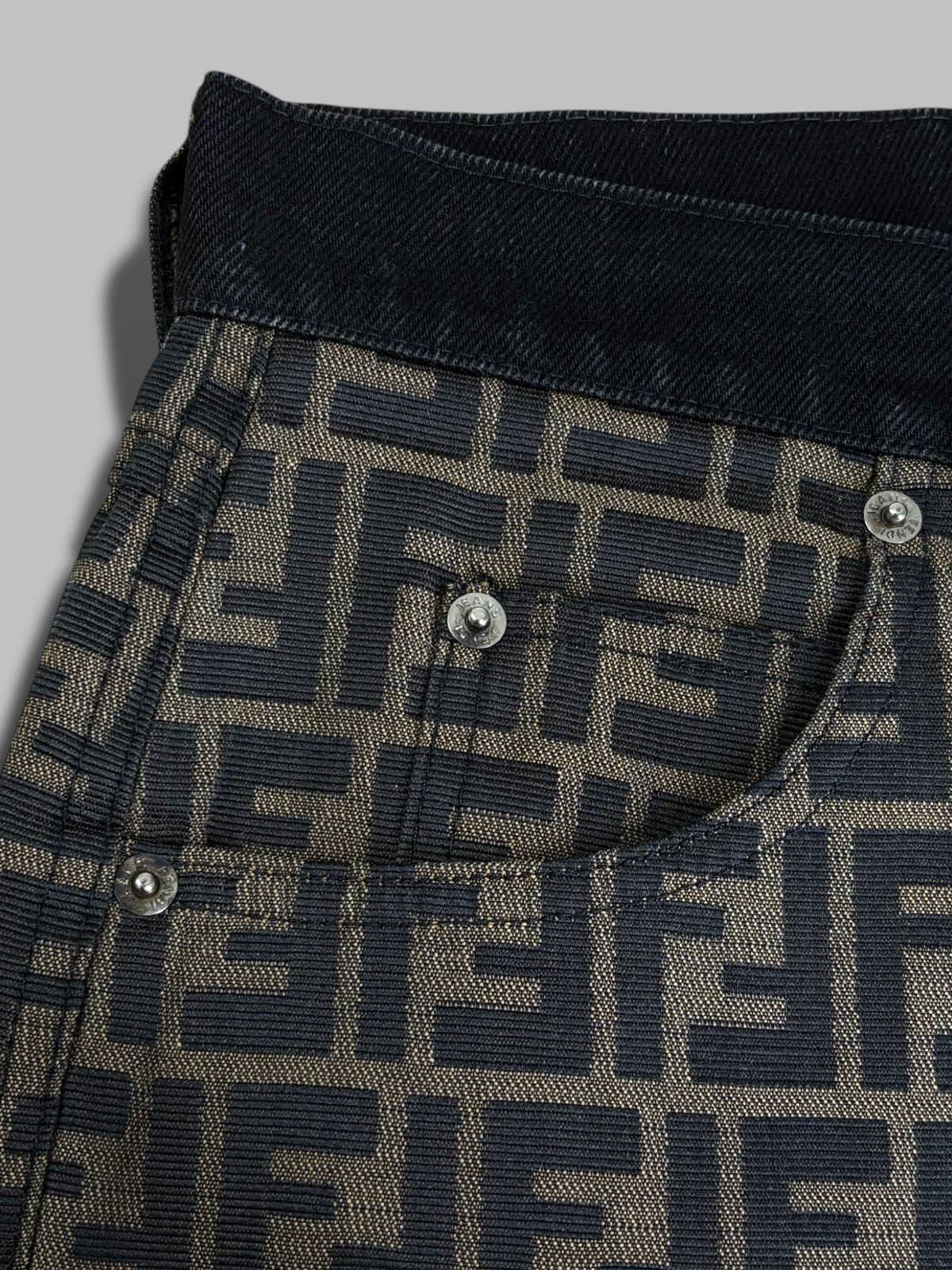 Fendi Very Rare Fendi Monogram Pants Size US 28 / EU 44 - 7 Thumbnail