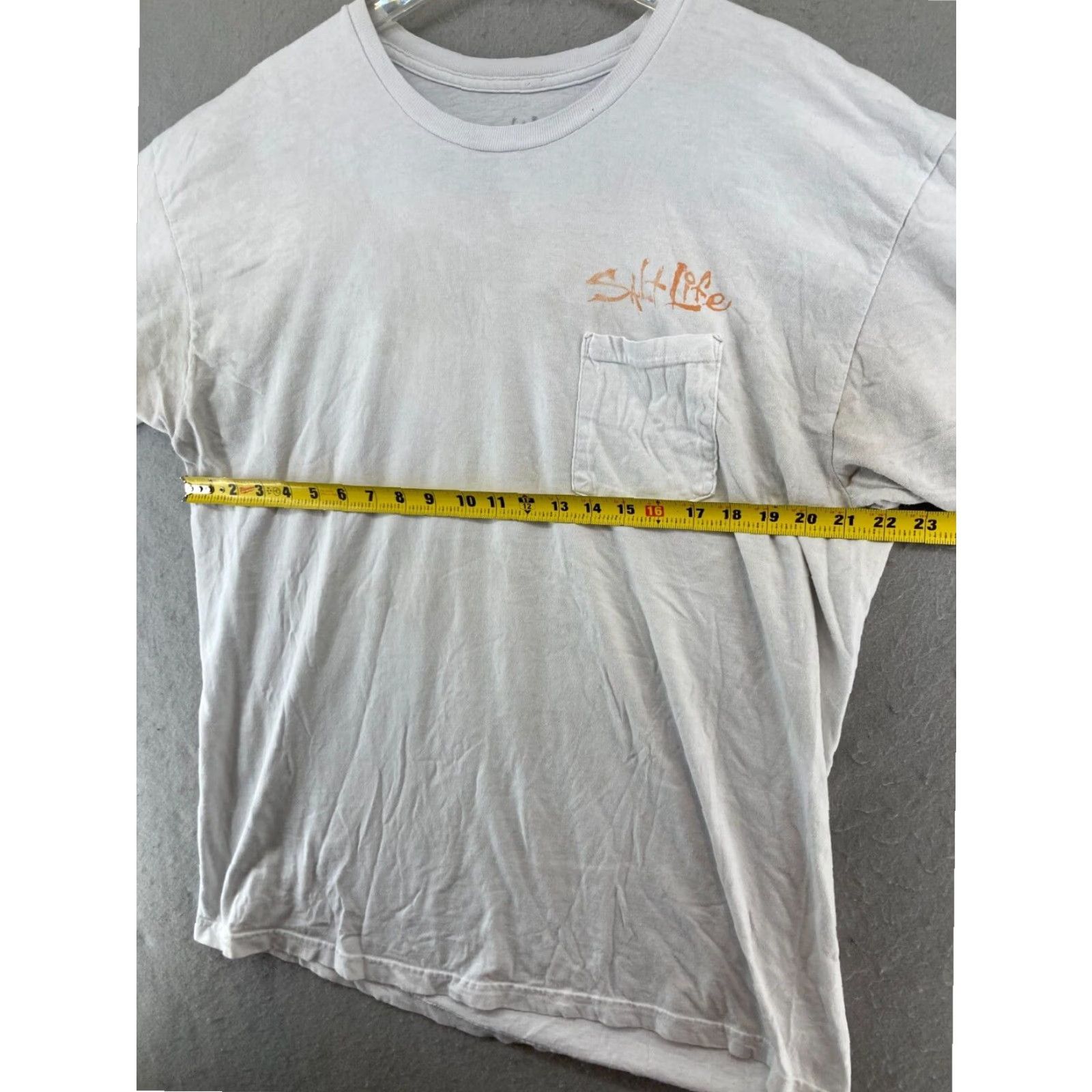 Vintage Salt Life Mens Extra Large XL Shut Up and Reel T Shirt Size US XL / EU 56 / 4 - 2 Thumbnail
