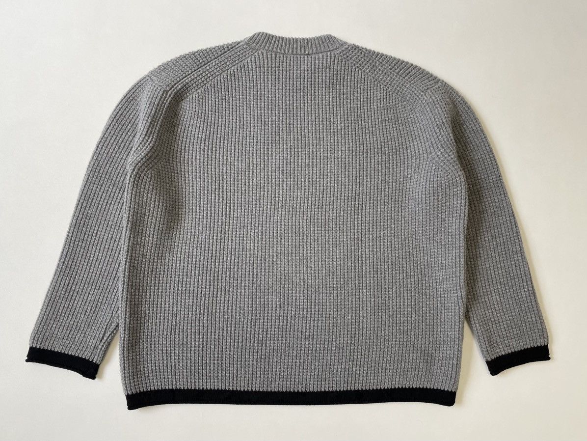 Jil Sander A/W 18 Oversized ‘Waffle Weave’ Wool Sweater Size US L / EU 52-54 / 3 - 13 Thumbnail