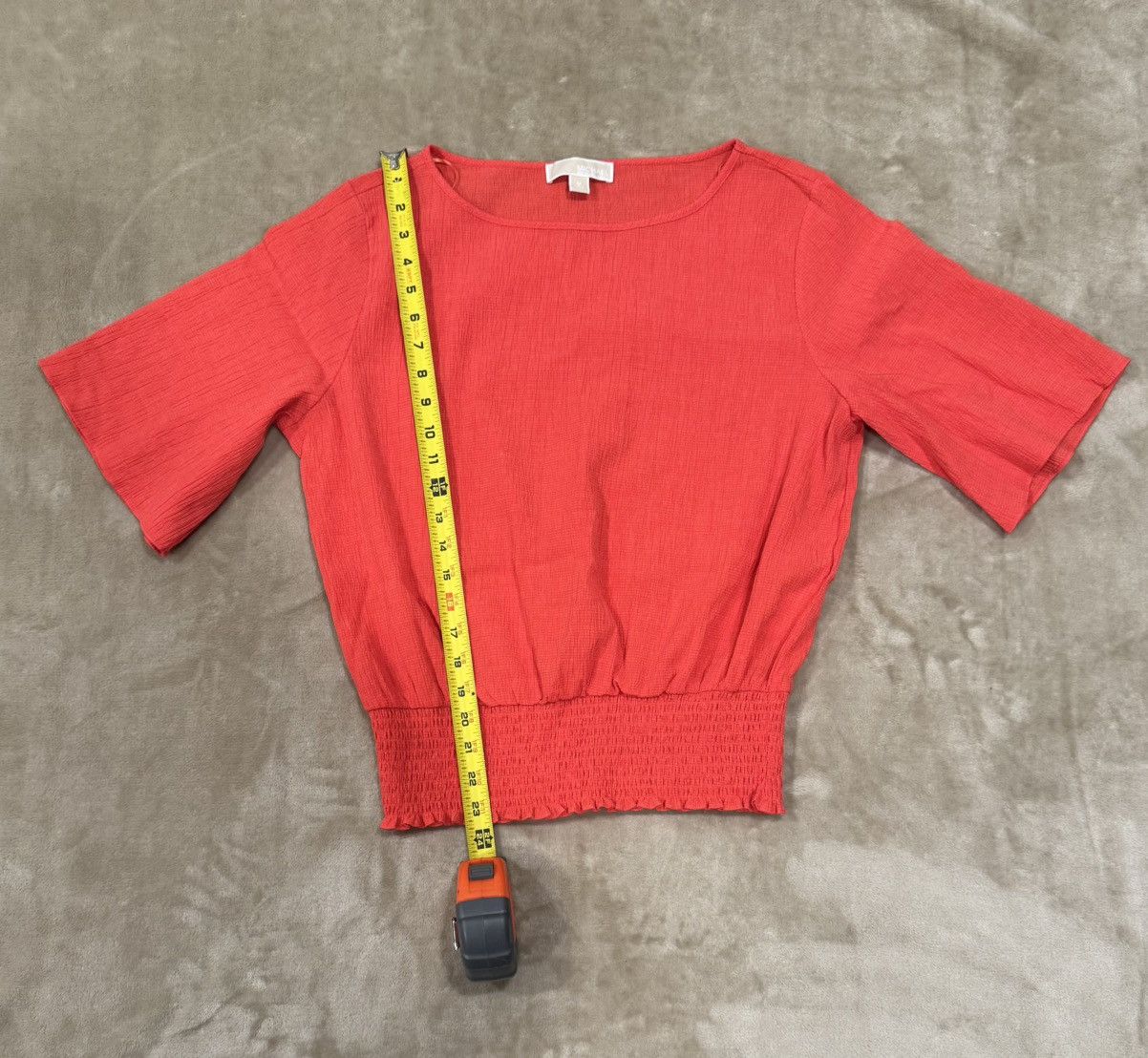 Michael Kors Michael Kors Short Sleeve Shirt Medium Womens Blouse Top Size M / US 6-8 / IT 42-44 - 5 Thumbnail
