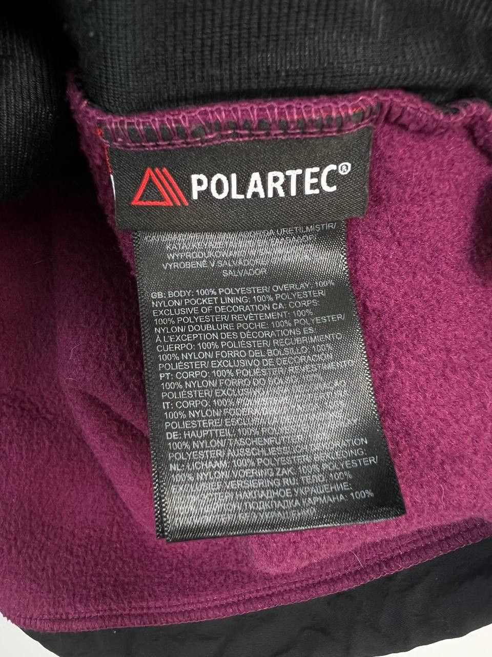 The North Face The North Face Polartec Fleece Vest Black Purple Full Zip L Size US L / EU 52-54 / 3 - 5 Thumbnail