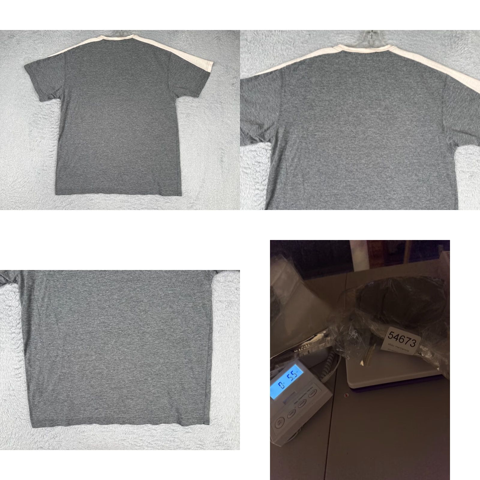 Vintage Polo Sport Ralph Lauren Shirt Adult Small Gray Cotton Crew USA Flag Size US S / EU 44-46 / 1 - 9 Thumbnail