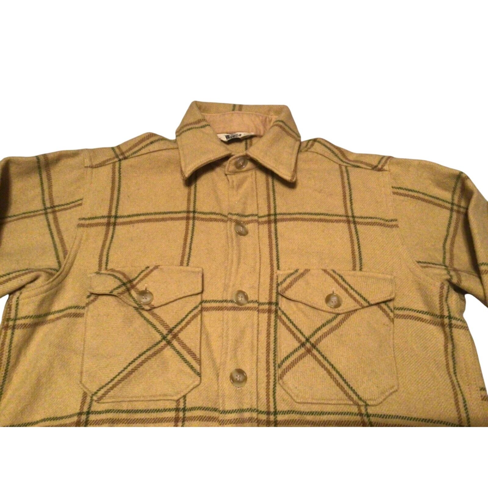 Woolrich Woolen Mills Woolrich 70s Plaid Wool Shacket – Men’s Small Size US M / EU 48-50 / 2 - 4 Thumbnail