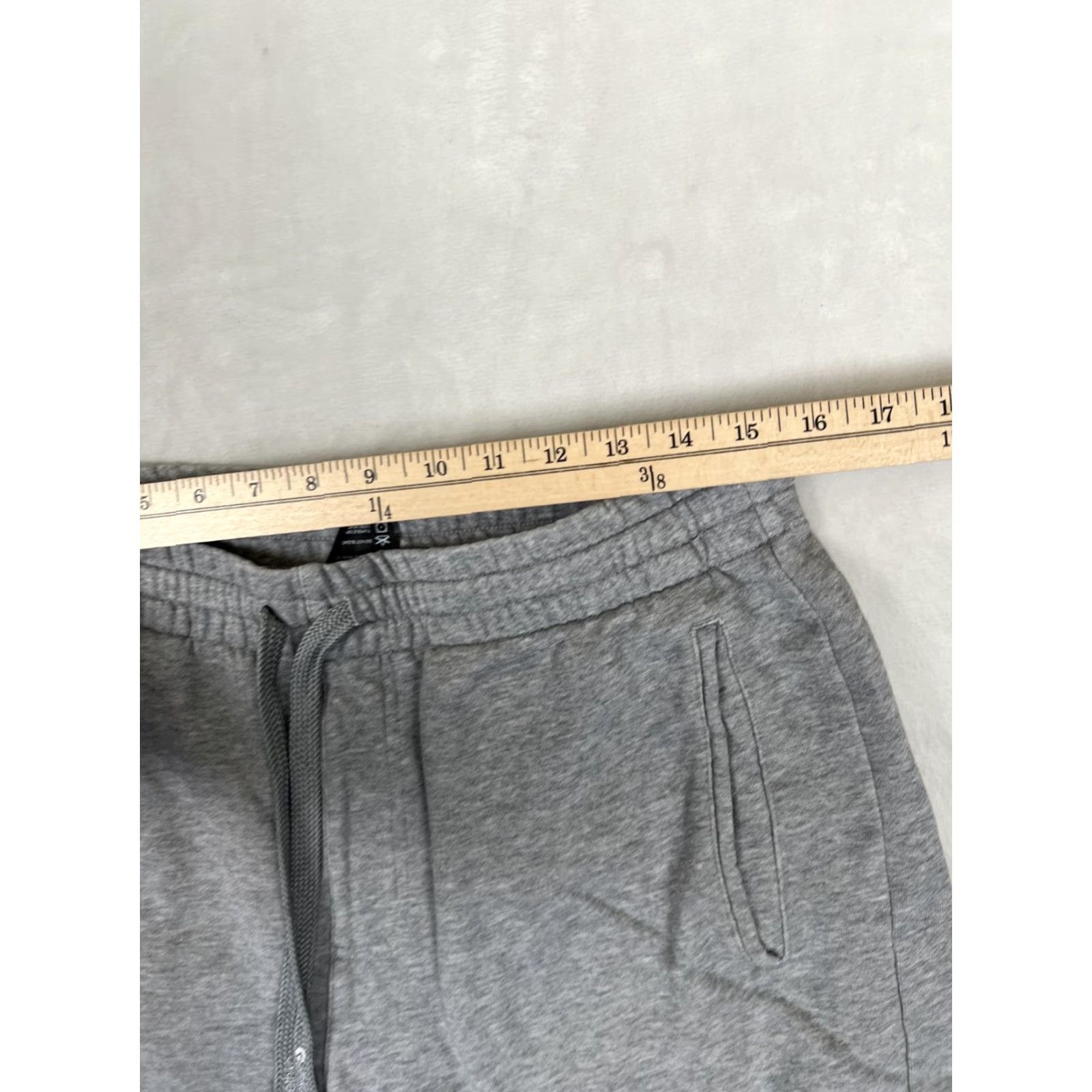 Vintage Ethika Sweat Shorts Mens L Gray Cotton Elastic Waist Drawstring Pockets Casual Size US 33 - 5 Thumbnail