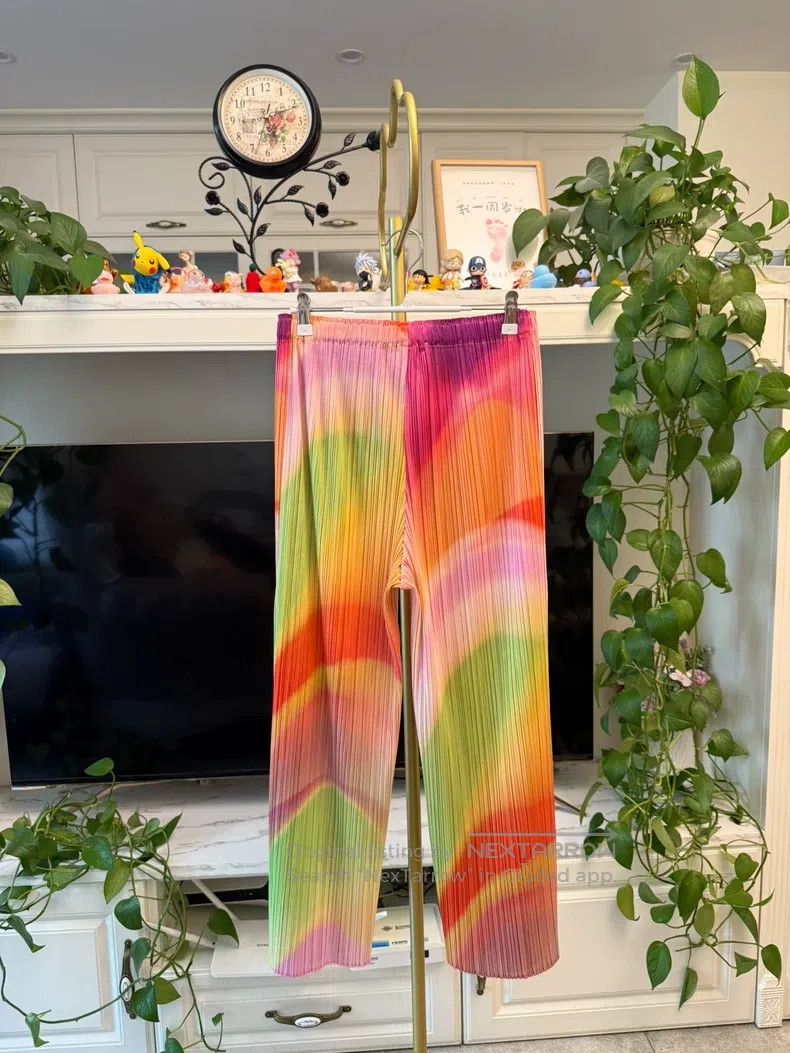 Issey Miyake Issey Miyake Pink Pants Size 26" / US 2 / IT 38 - 7 Thumbnail