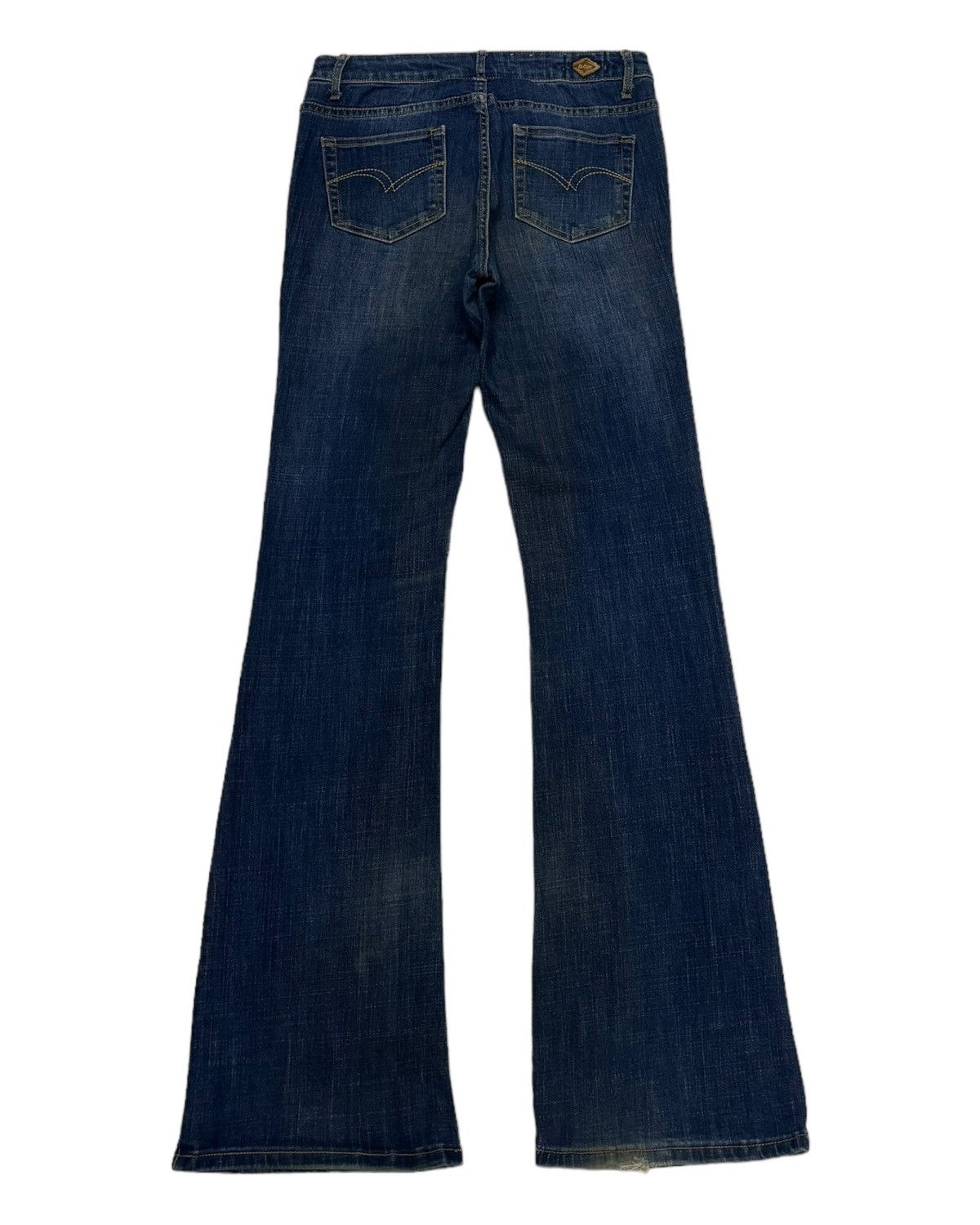If Six Was Nine Vintage 90s Lee Cooper Super Flare Denim Jeans Size 28" / US 6 / IT 42 - 2 Thumbnail