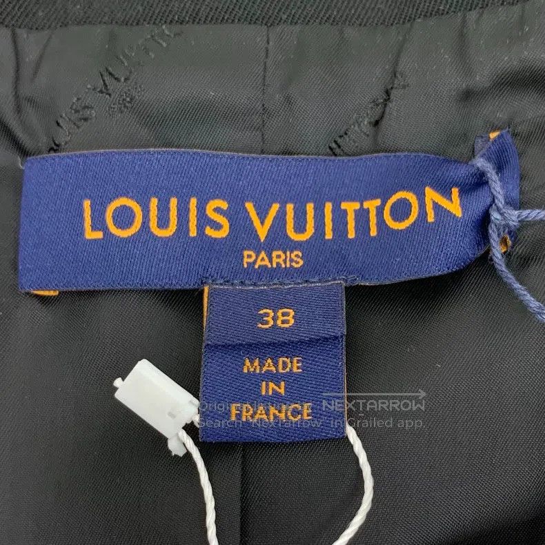 Louis Vuitton Louis Vuitton Black sheep wool lapel double-breasted long- Size XS / US 0-2 / IT 36-38 - 5 Thumbnail