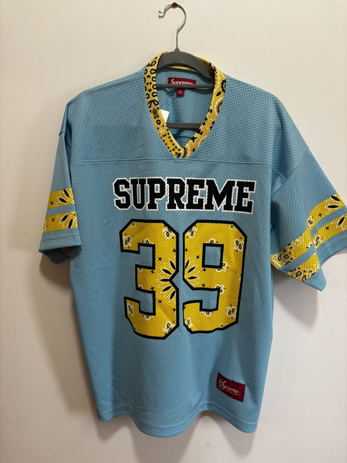 M Supreme Bandana Football Jersey Blue