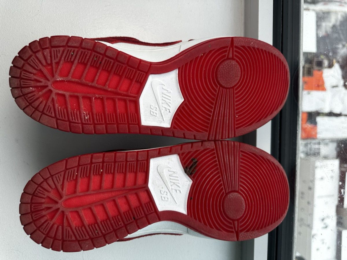 Nike Nike Dunk Low Premium SB 2014 Valentine's Day Red US9 Size US 9 / EU 42 - 5 Thumbnail
