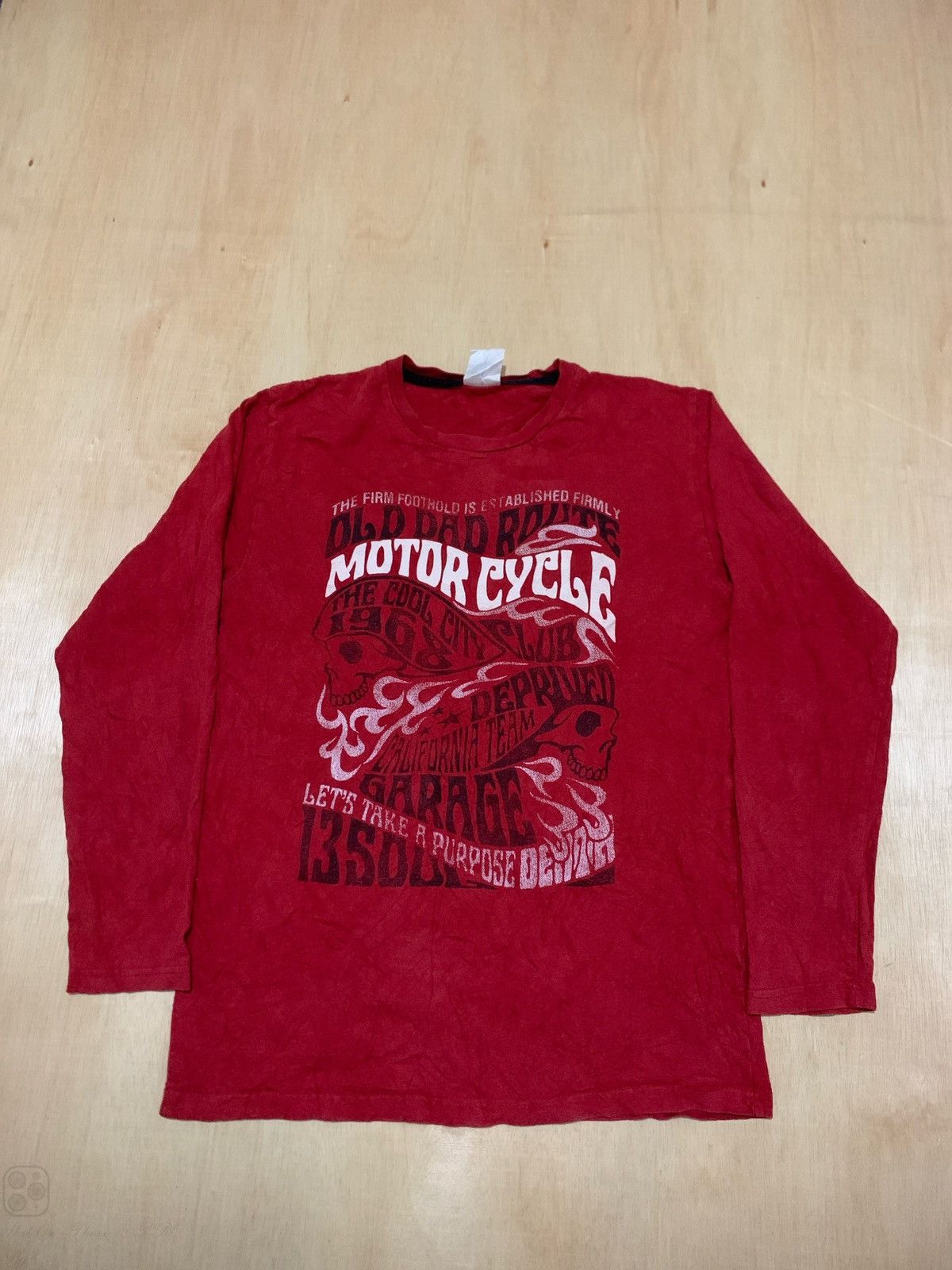 Hysteric Glamour × If Six Was Nine × Japanese Brand Y2k Motor Cyele the cool city skull Longslevee Size US L / EU 52-54 / 3 - 1 Thumbnail