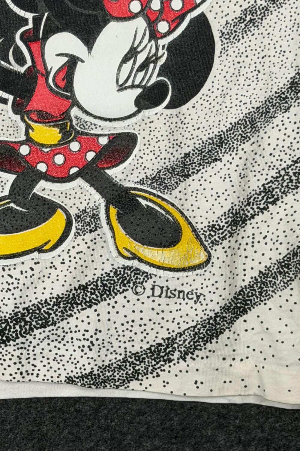 Mickey Unlimited 90s Mickey Unlimited AOP Heart Graphic Tee (Single Stitch) Size US XL / EU 56 / 4 - 5 Thumbnail