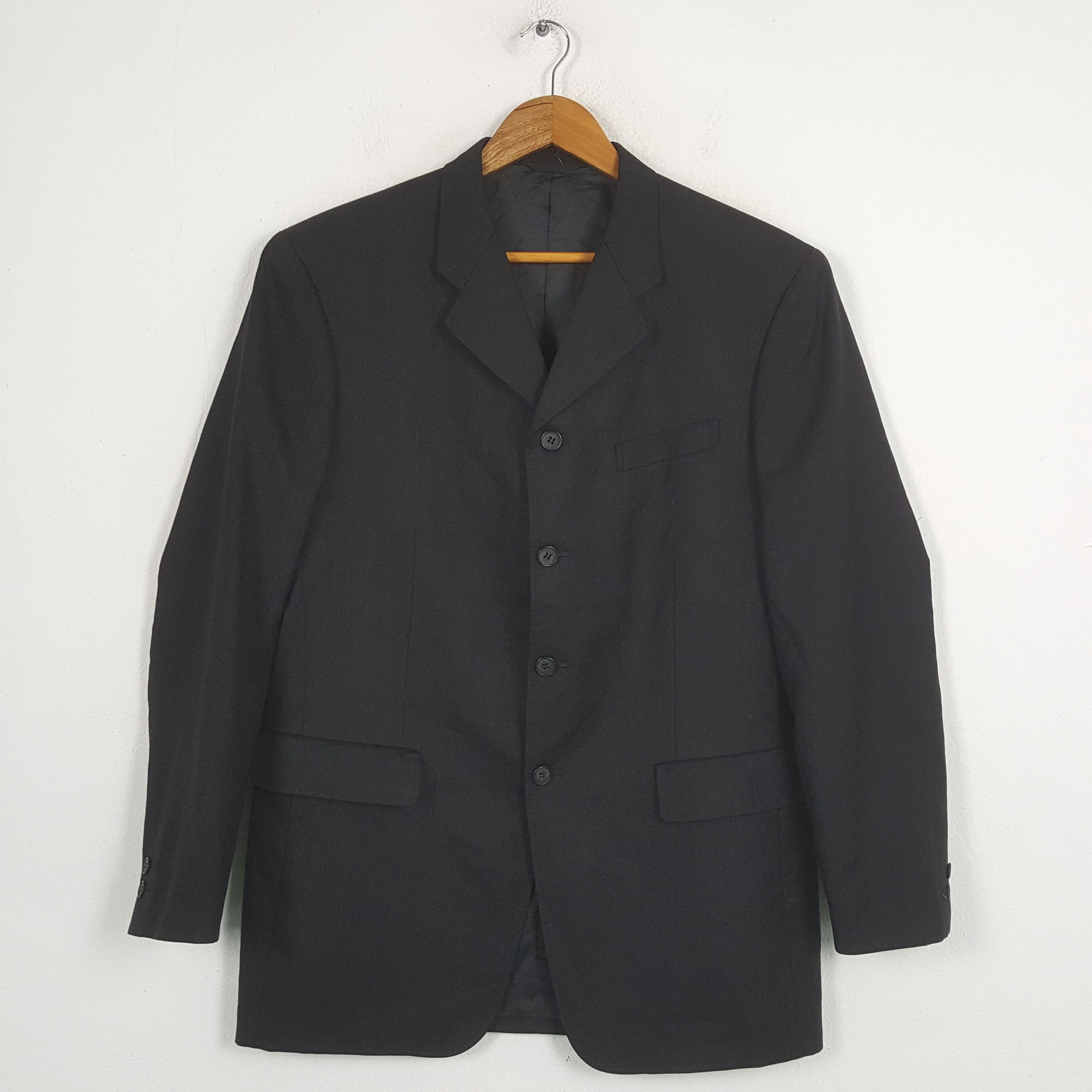 Designer × Vintage × Yohji Yamamoto Vintage Yohji Yamamoto x DURBAN Designer Blazer C290N20 Size US M / EU 48-50 / 2 - 1 Thumbnail